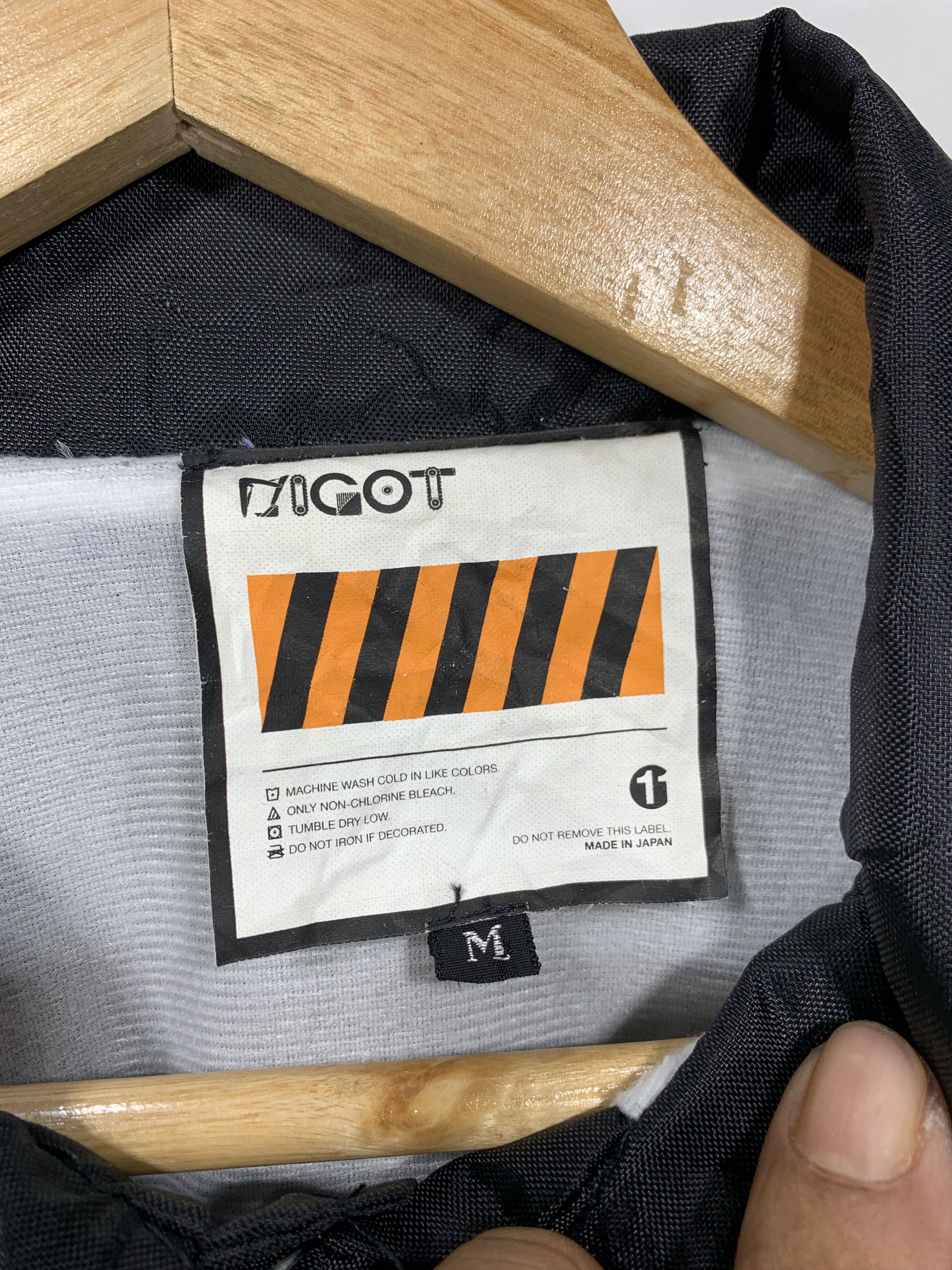 Japanese Brand japan brand nylon jacket big logo Size US L / EU 52-54 / 3 - 5 Thumbnail