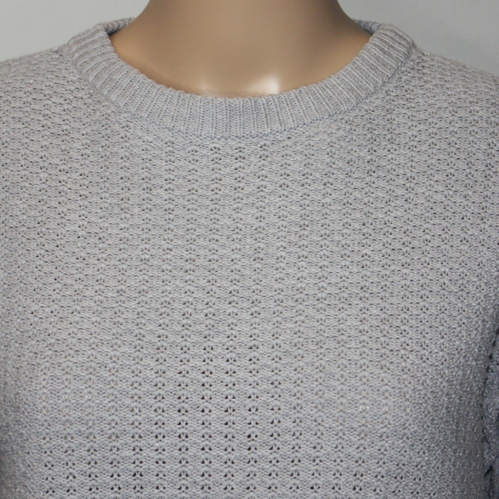Other Abound Textured Cropped Sweater Top in Gray Heather Color Size XS / US 0-2 / IT 36-38 - 4 Thumbnail