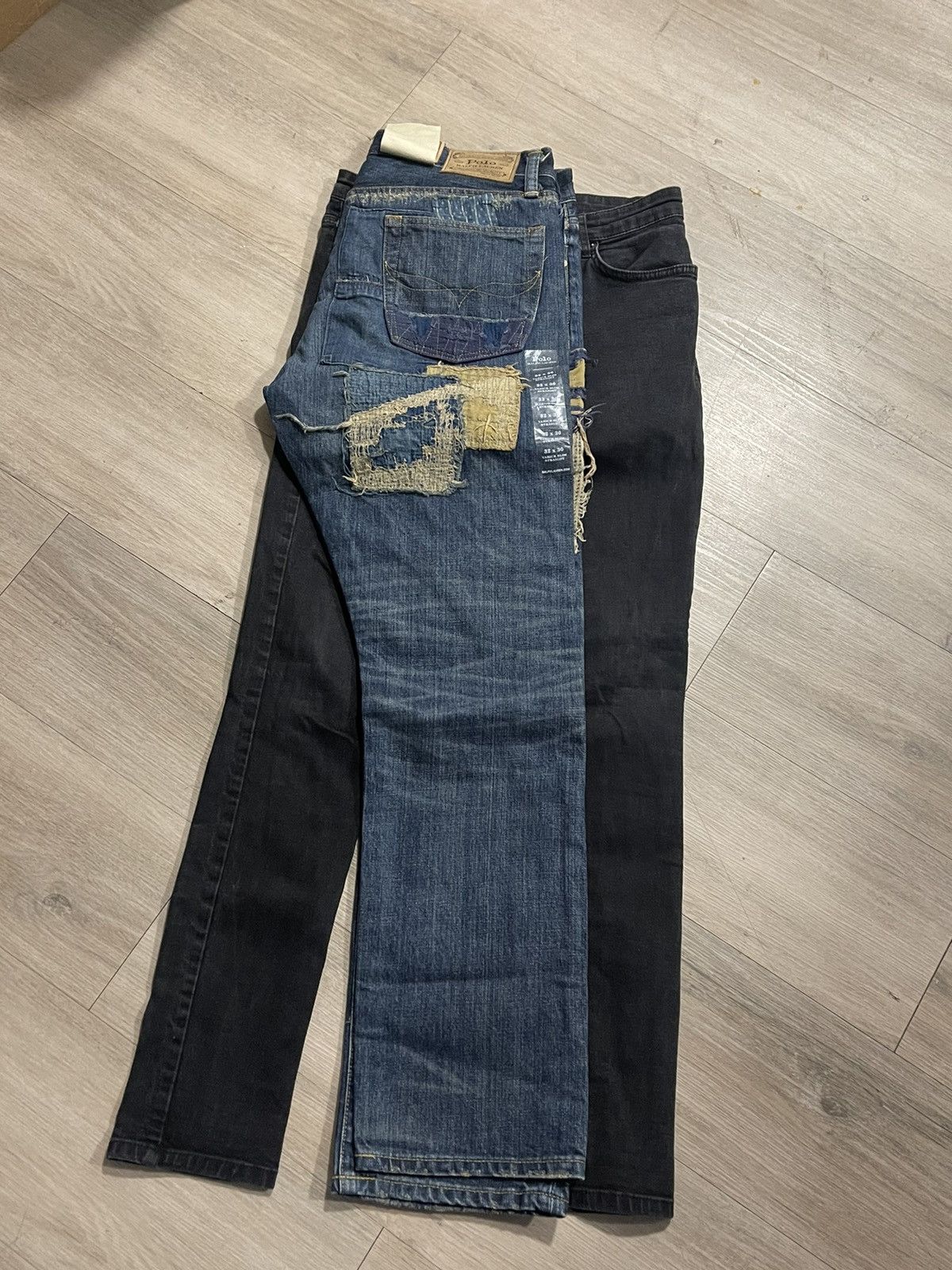 Polo Ralph Lauren Polo Ralph Lauren Varick Slim Rope dyed BORO method Size US 32 / EU 48 - 24 Thumbnail