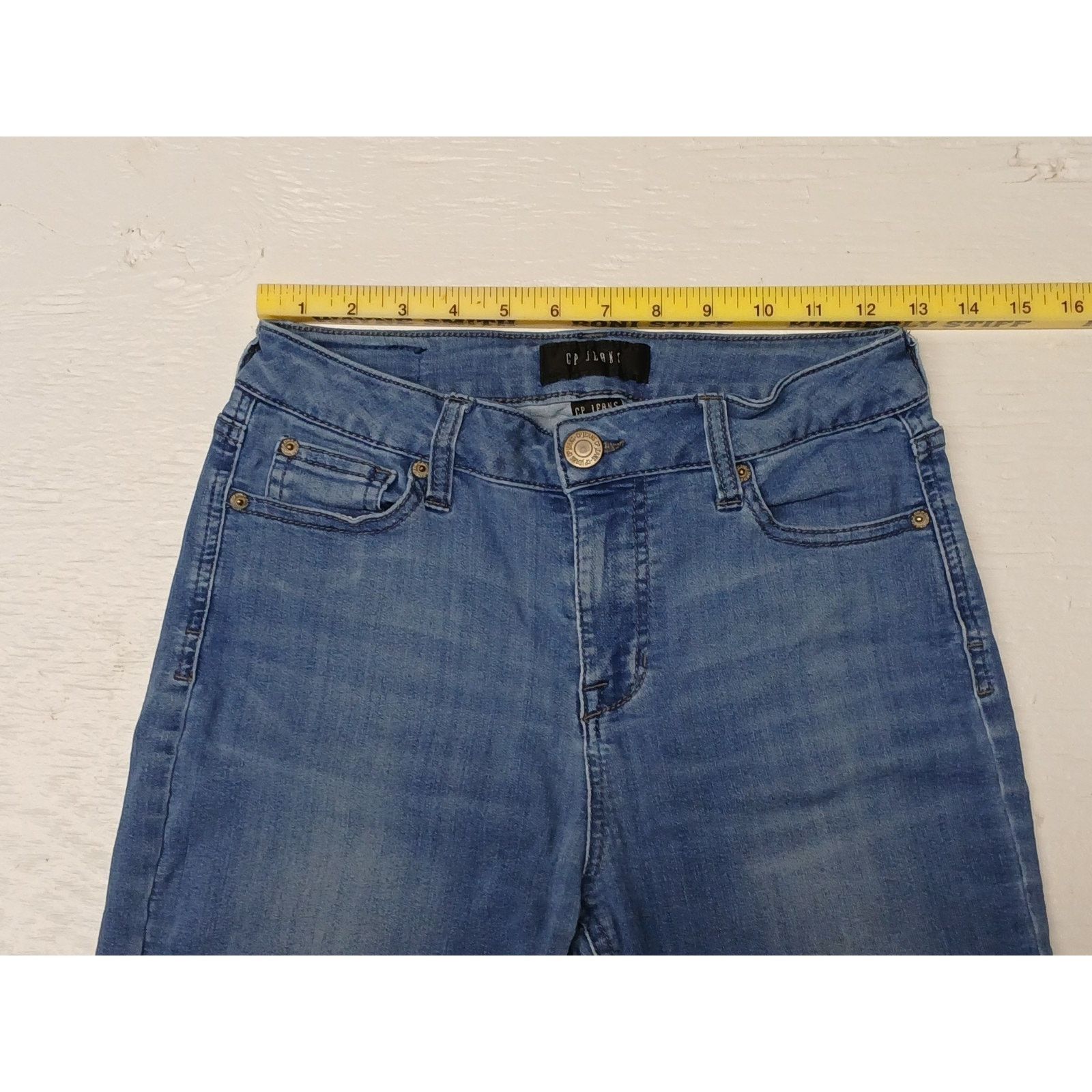 Other CP Jeans (5) Blue Skinny Stretch Dress Casual Jeans/Pants Size 25" / US 0 / IT 36 - 6 Thumbnail