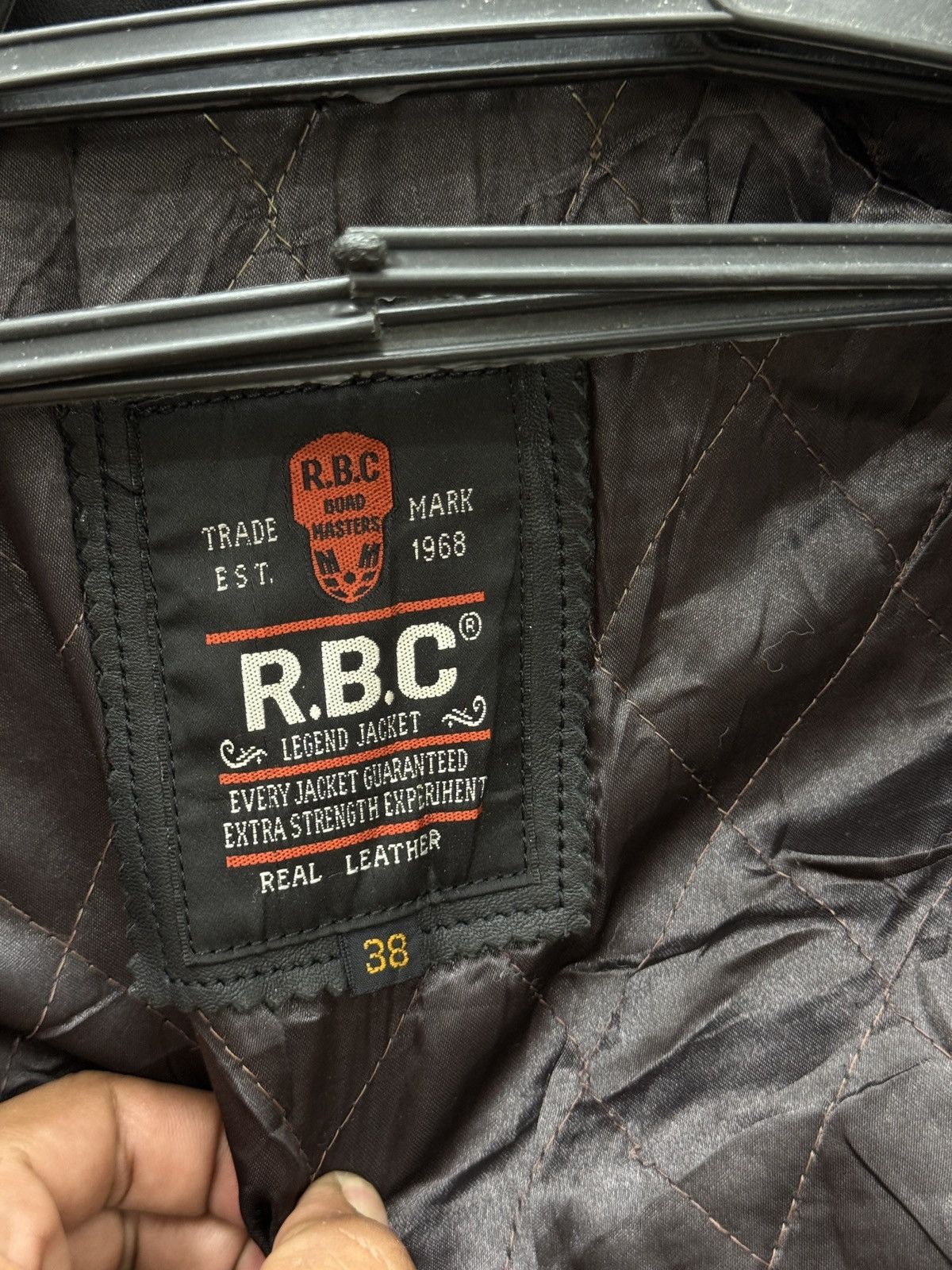 Genuine Leather 🔥🔥🔥ARCHIVE R.B.C ROAD MASTERS LEATHER JACKET Size US S / EU 44-46 / 1 - 7 Thumbnail