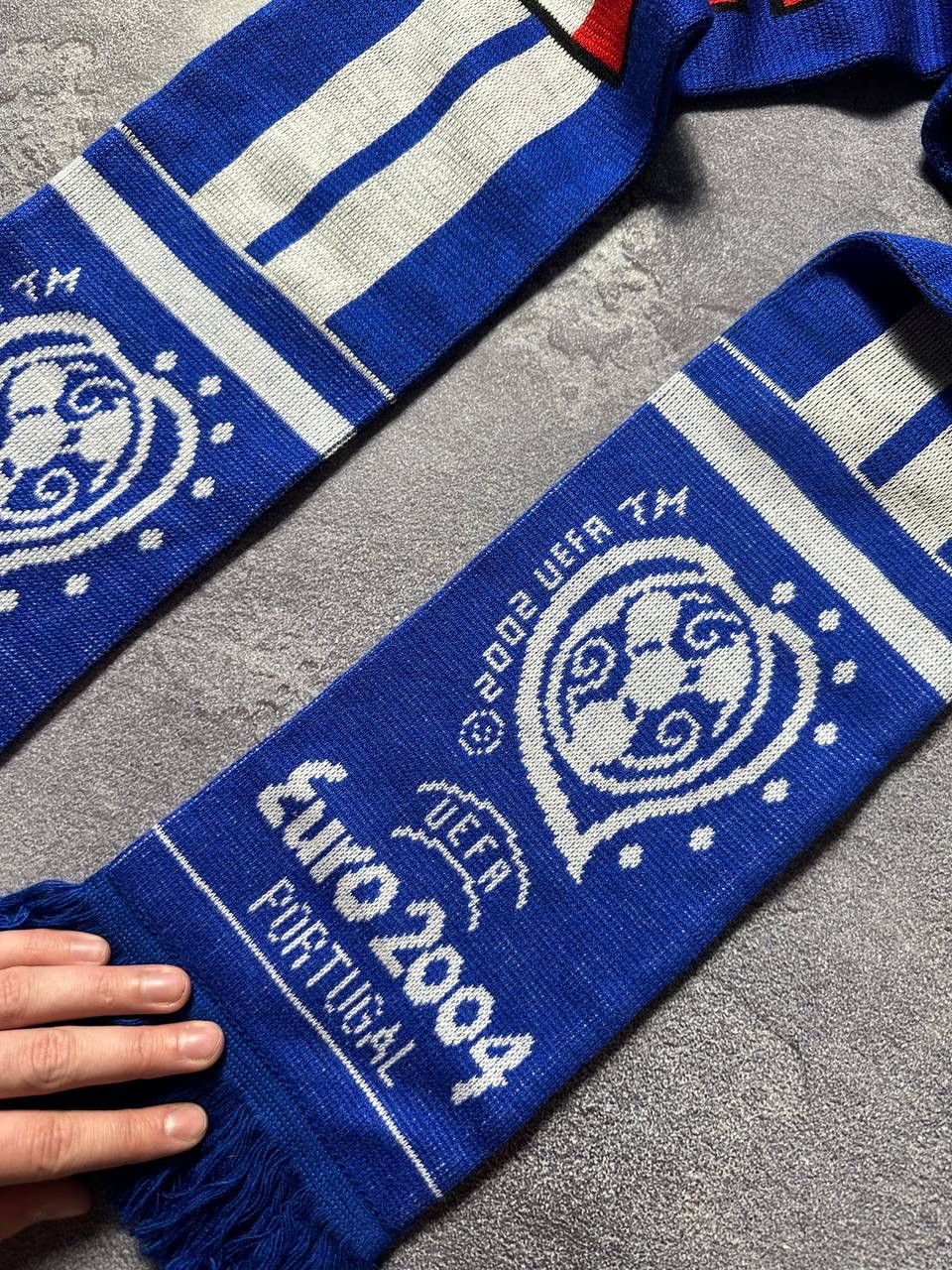 UEFA × Vintage 00s ITALIA Euro 2004 Portugal Scarf UEFA Size ONE SIZE - 4 Thumbnail