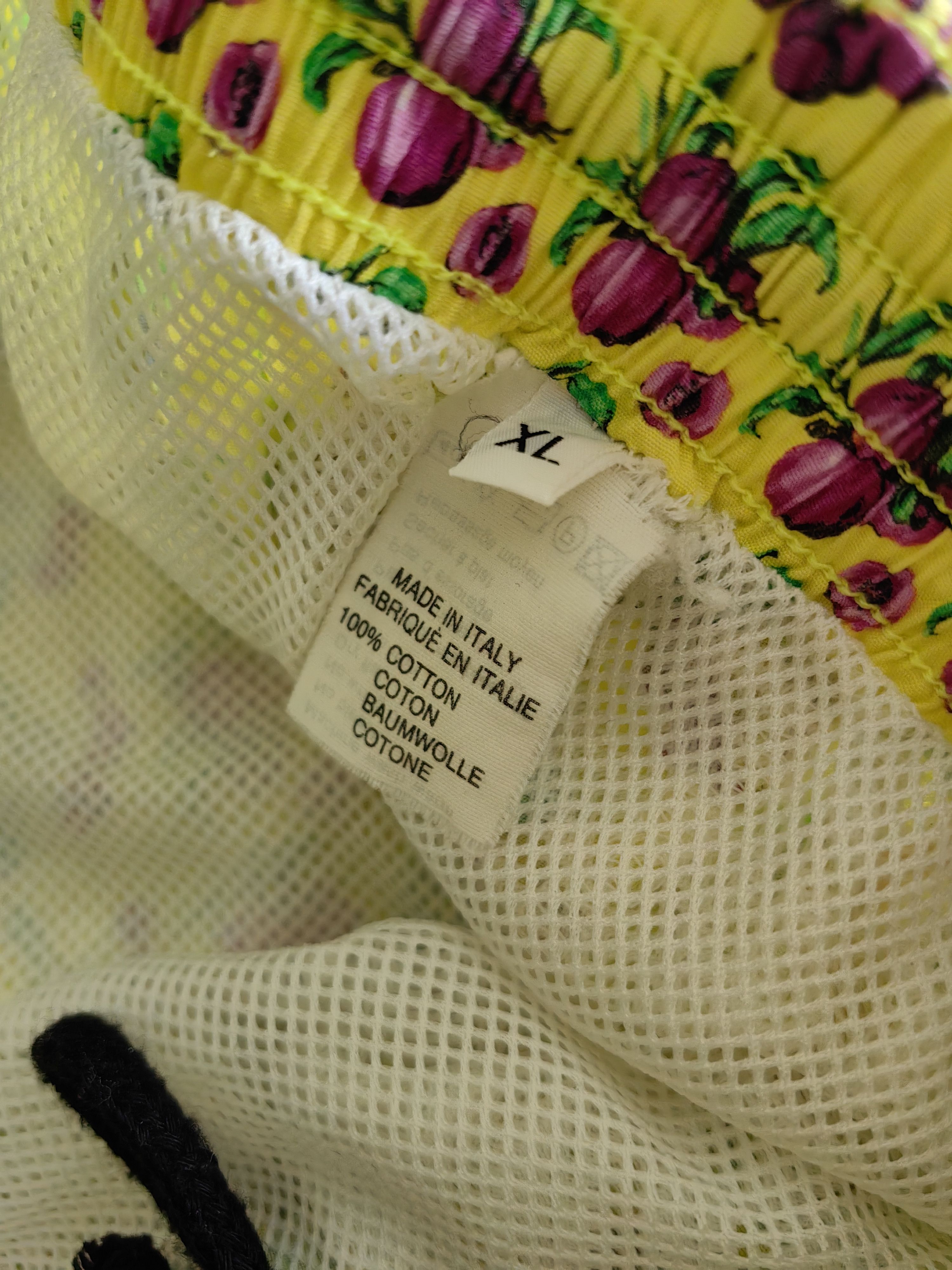Versace Versace Classic V2 Yellow Fruit Print Swim Shorts Size US 32 / EU 48 - 5 Thumbnail