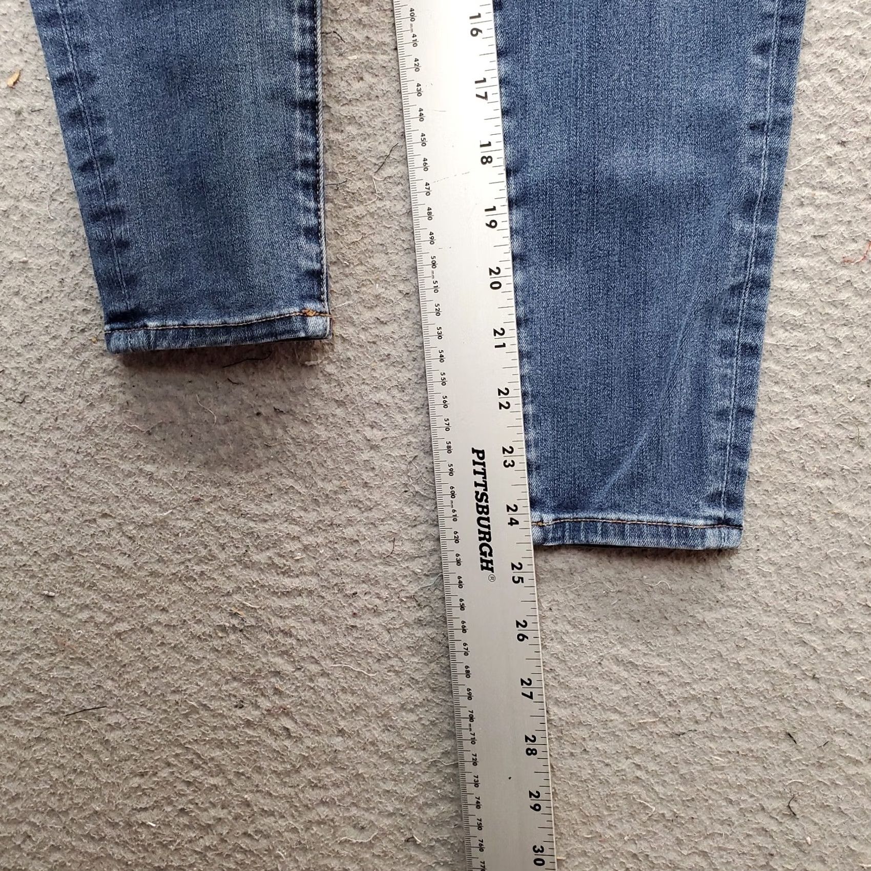 American Eagle Outfitters American Eagle Outfitters Jegging Jeans Womens 4 Blue Denim High-Rise Stretch Jeans Size 27" / US 4 / IT 40 - 4 Thumbnail
