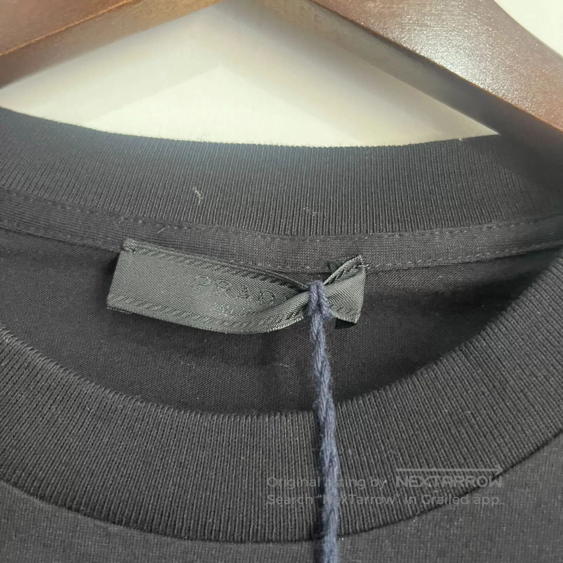 Prada New Prada Black Short Sleeve Tee. Size US L / EU 52-54 / 3 - 3 Thumbnail