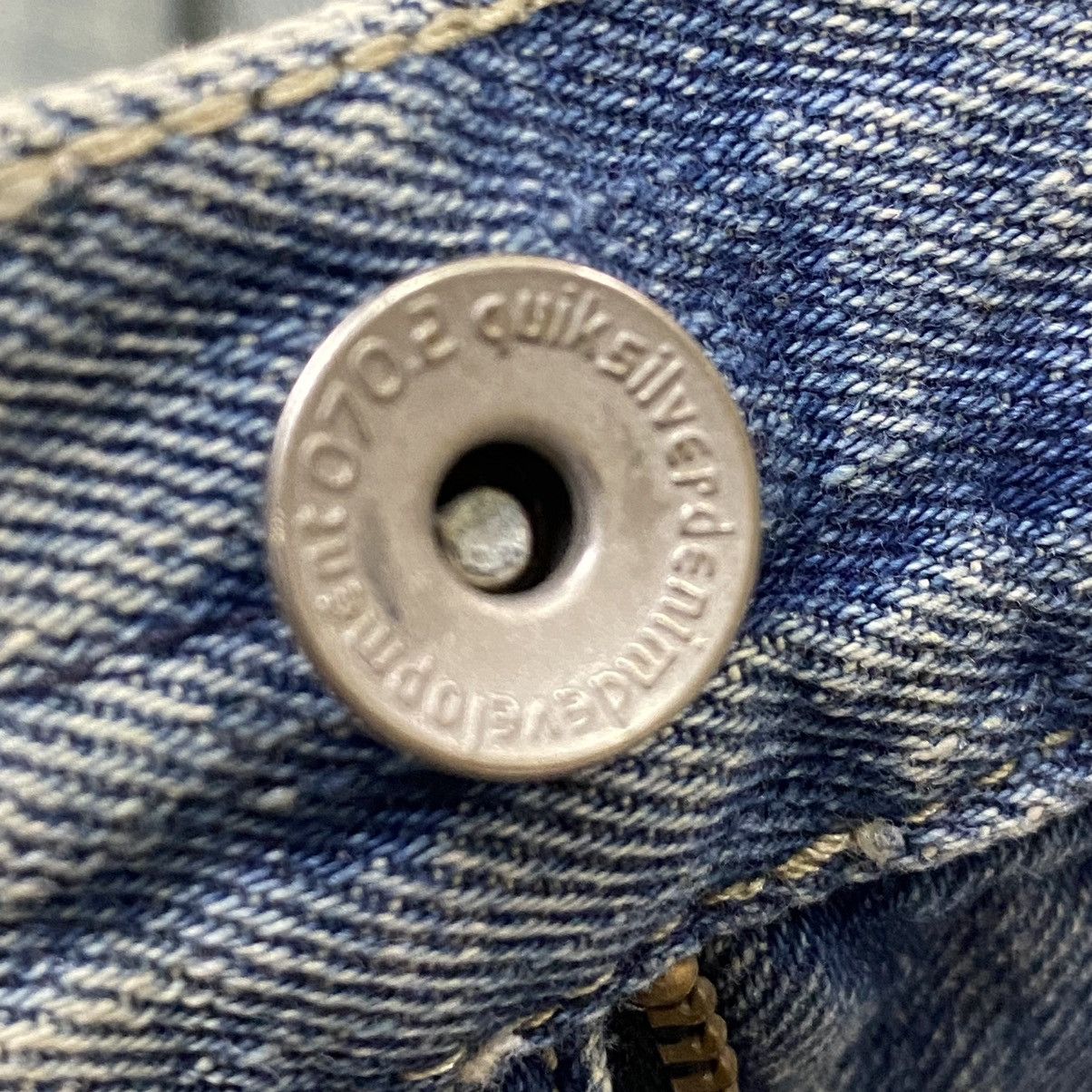 Quiksilver VINTAGE Y2K QUIKSILVER BAGGY DENIM PANT Size US 36 / EU 52 - 14 Thumbnail