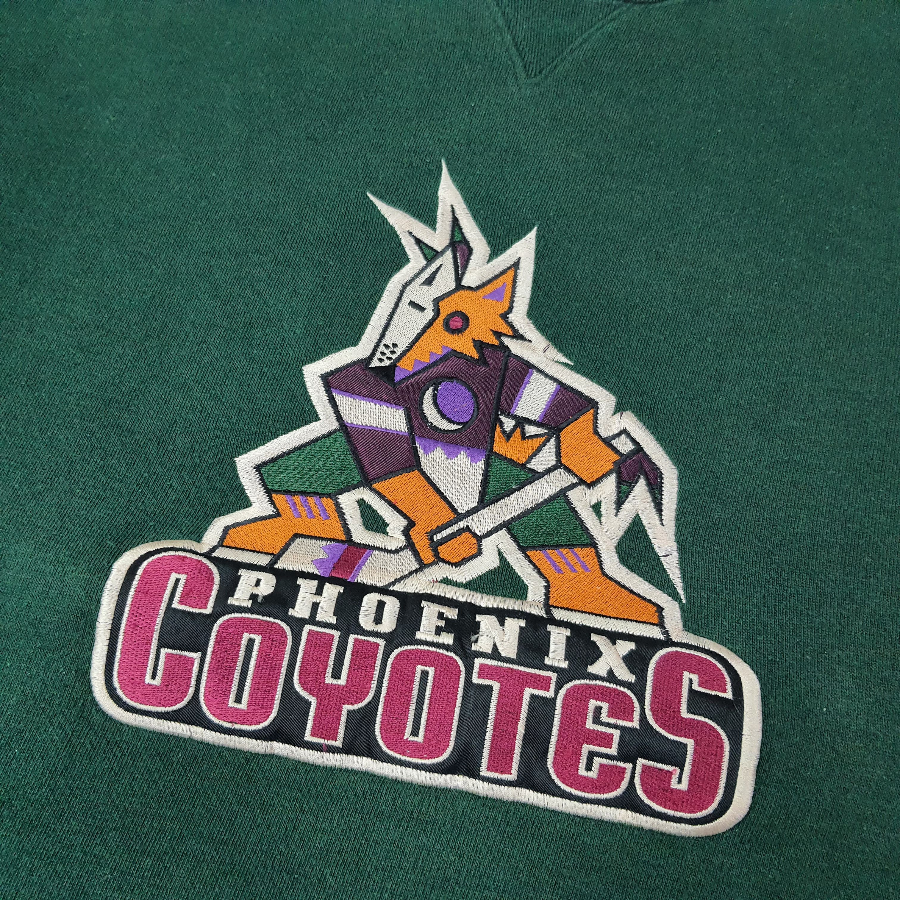 Vintage Vintage Phoenix Arizona Coyotes NHL Sweatshirt C262N19 Size US XL / EU 56 / 4 - 2 Thumbnail