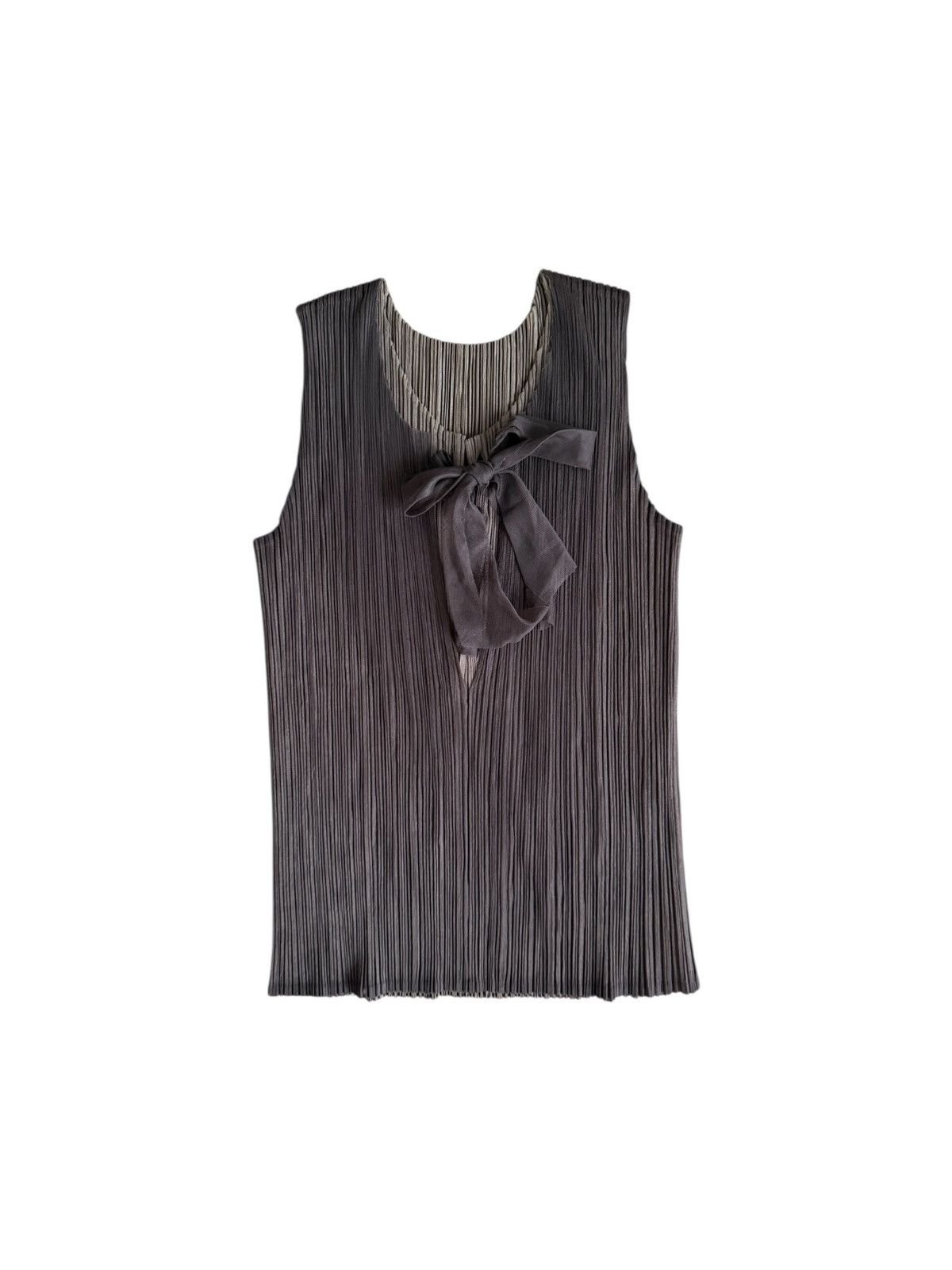 Pleats Please Issey Miyake RARE Pleats Please Issey Miyake bow top Size ONE SIZE - 1 Thumbnail