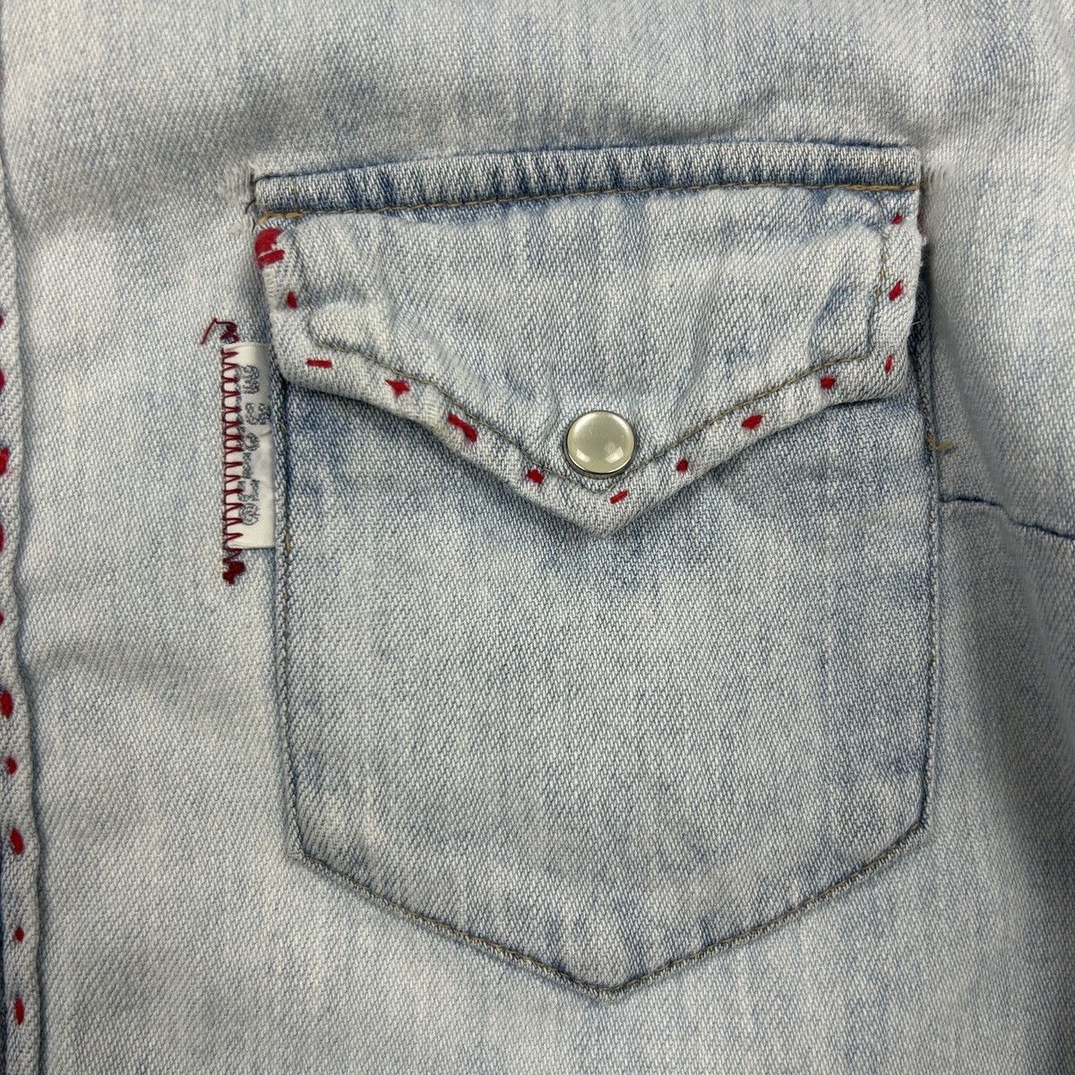 Blue Blue Japan Blue Blue Western Shirt Customised Size US XS / EU 42 / 0 - 7 Thumbnail