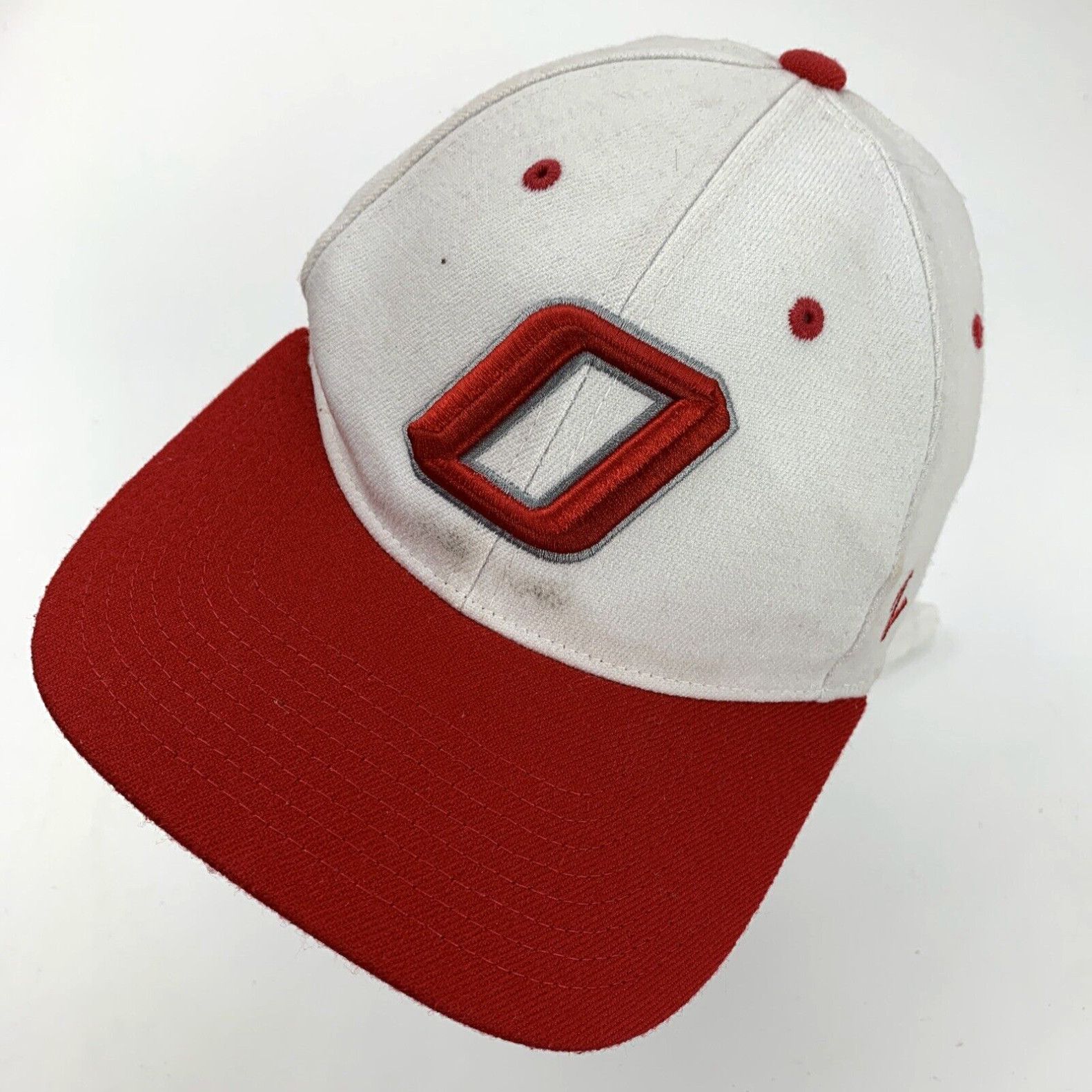 Zephyr Tigers White Red Ball Cap Hat Fitted Baseball Grailed
