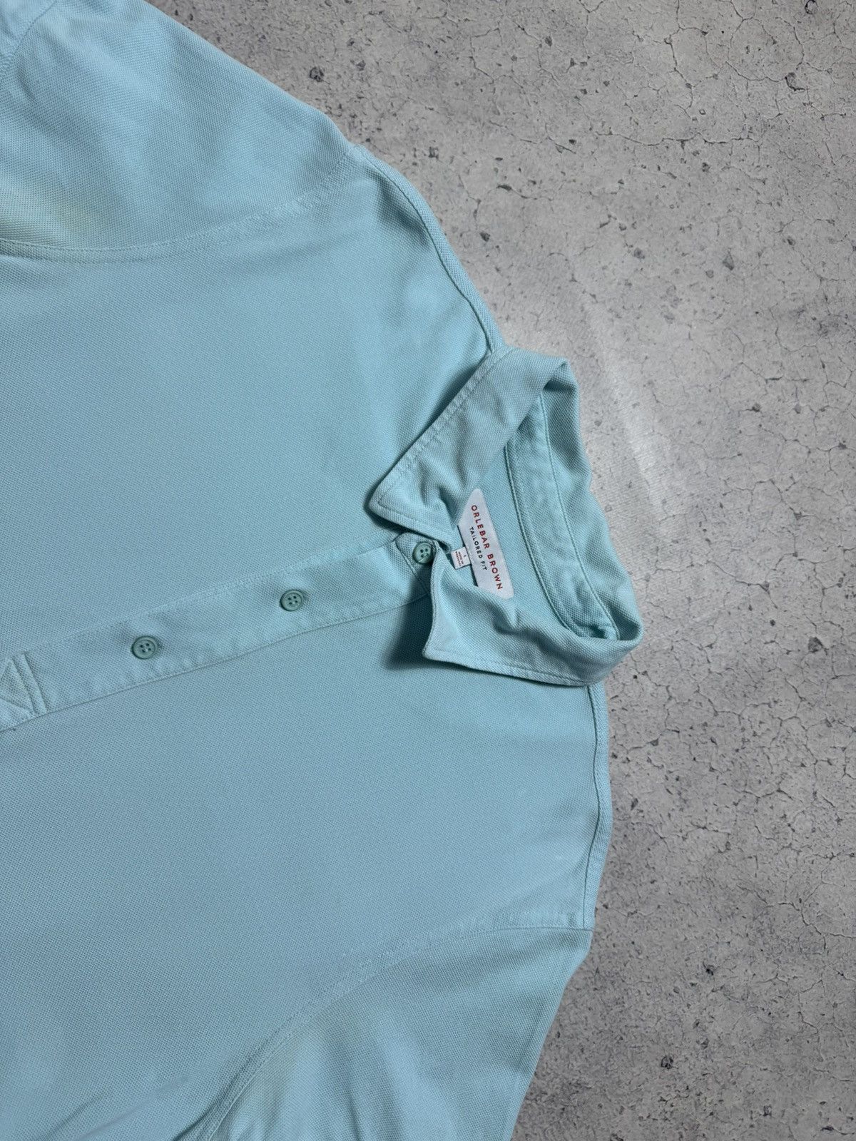 Orlebar Brown Orlebar Brown Luxury Polo Shirt Size L Blue Size US L / EU 52-54 / 3 - 4 Thumbnail