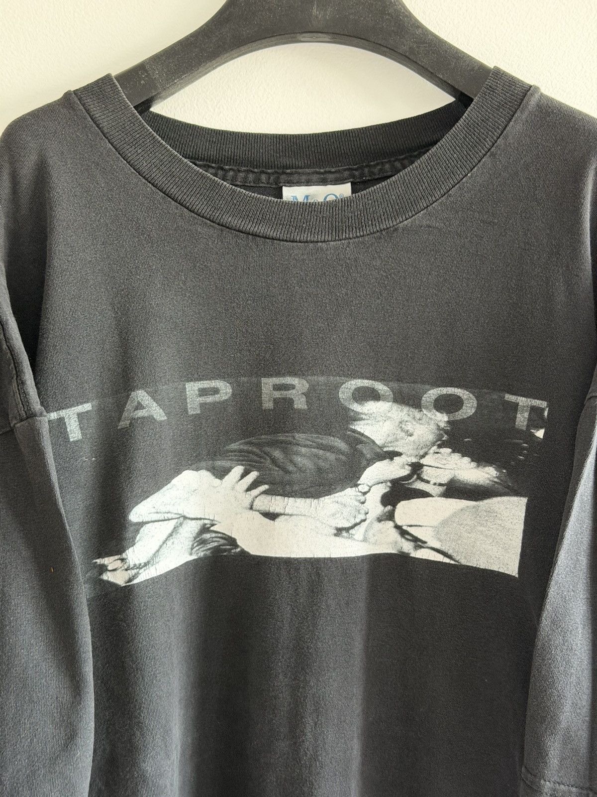 Band Tees VINTAGE TAPROOT GIFT BLACK FADED BAND TEE ROCK SHIRT Size US XL / EU 56 / 4 - 2 Thumbnail
