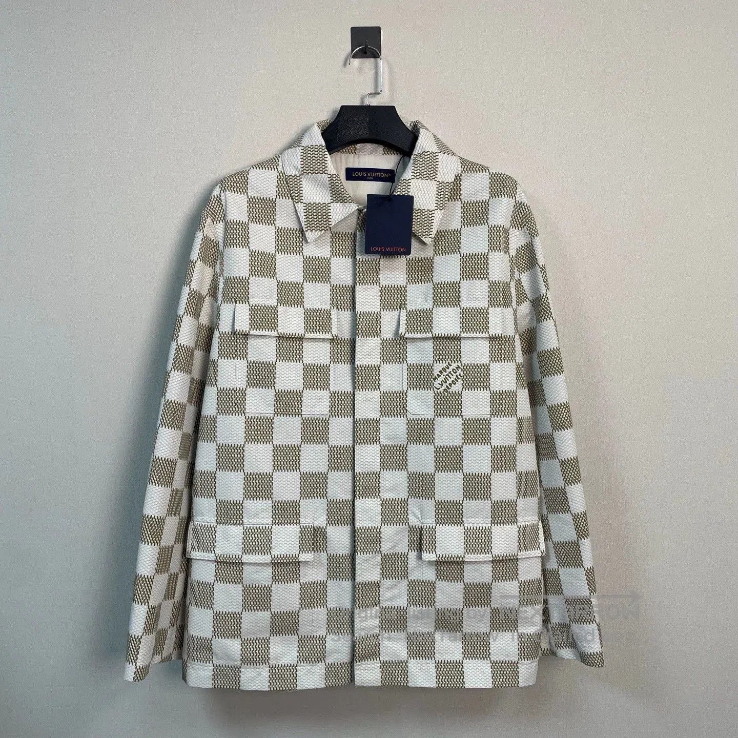 Louis Vuitton new louis vuitton checkerboard jacket XXL. Size US XXL / EU 58 / 5 - 1 Thumbnail
