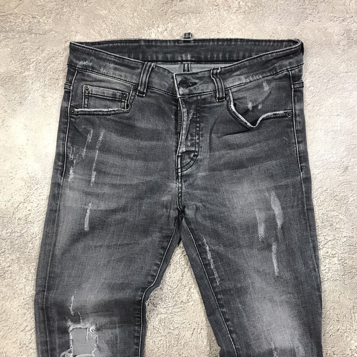 Dsquared2 vintage dsquared2 denim japan jeans distressed flared 90s Size US 32 / EU 48 - 2 Thumbnail