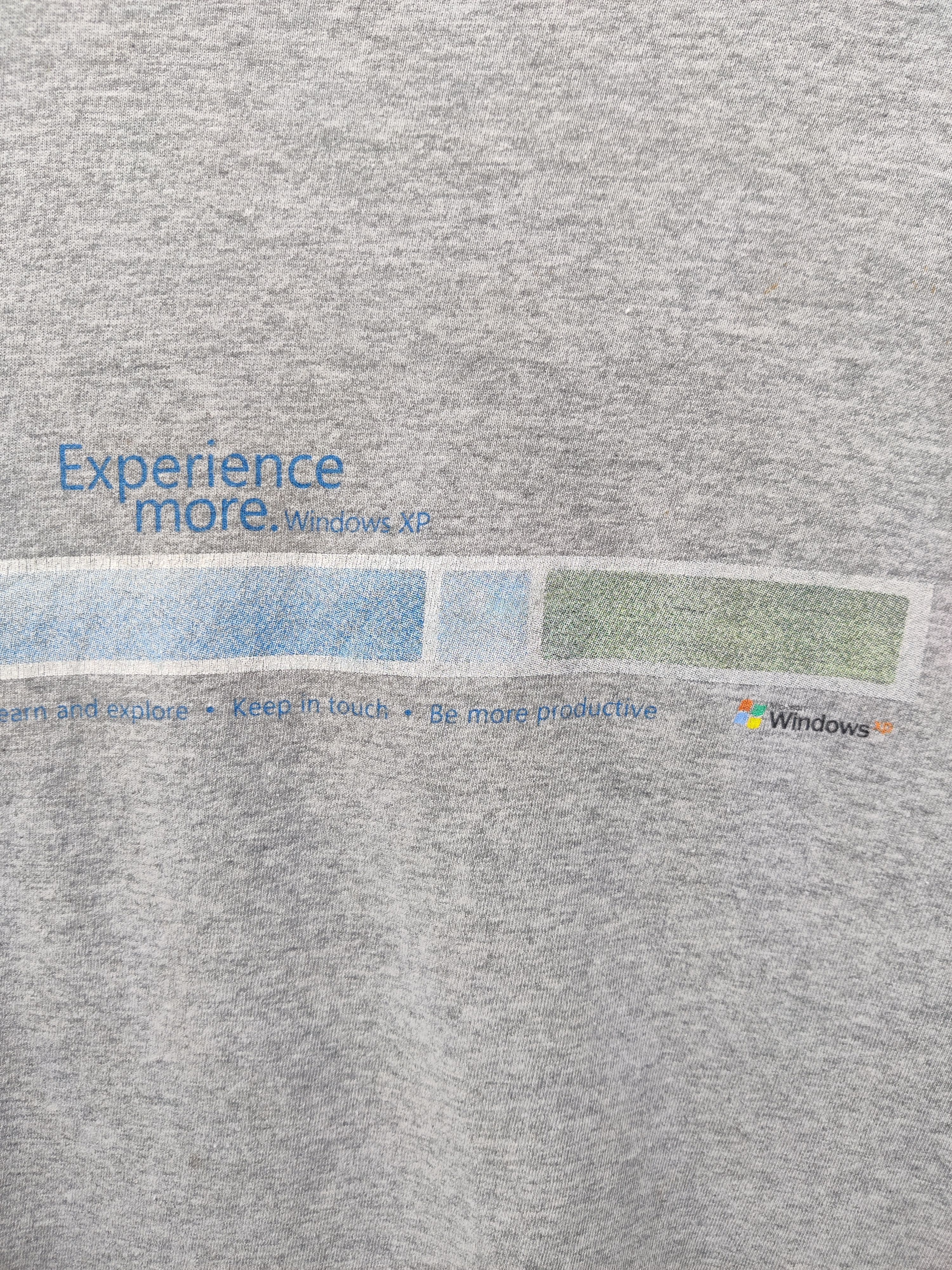 Vintage Vintage Archive Rare Window XP Promo Shirt Size US XL / EU 56 / 4 - 9 Thumbnail