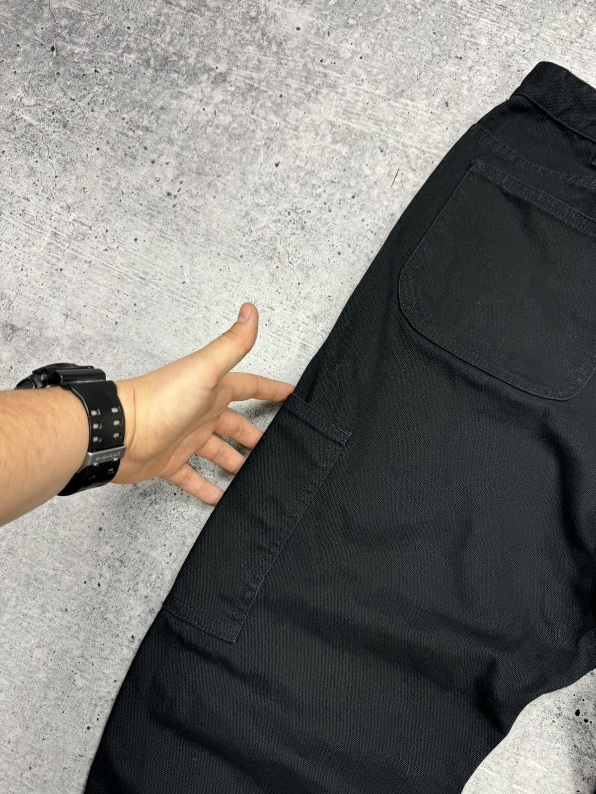 A.P.C. Vintage APC Y2K Style Wide Carpenter Jeans Pants Trousers Size US 32 / EU 48 - 18 Thumbnail