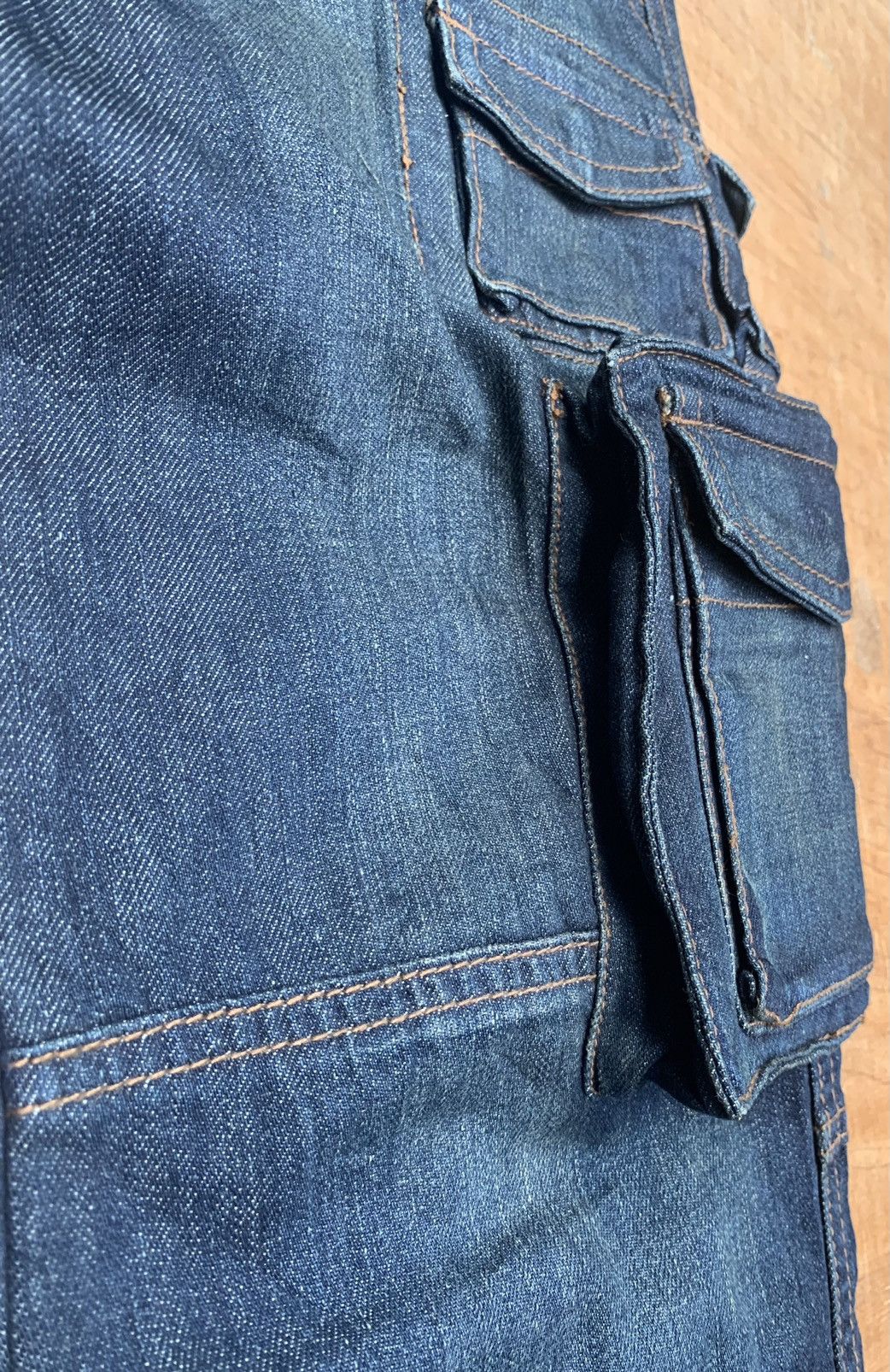 Japanese Brand 🔥🔥 abx Multipocket Tactical Denim Pants Size US 33 - 17 Thumbnail