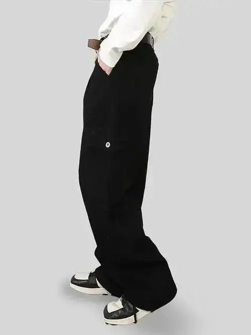 Japanese Brand Loose and multi pocket workwear jeans Size US 32 / EU 48 - 4 Thumbnail