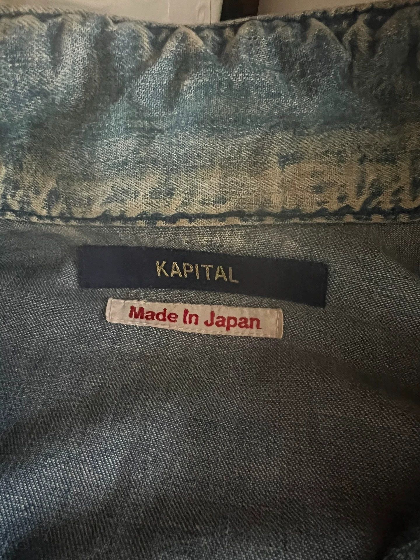 Kapital Kapital Japanese Denim 4P Sashiko Rivet Emb Keshi Size US S / EU 44-46 / 1 - 9 Thumbnail