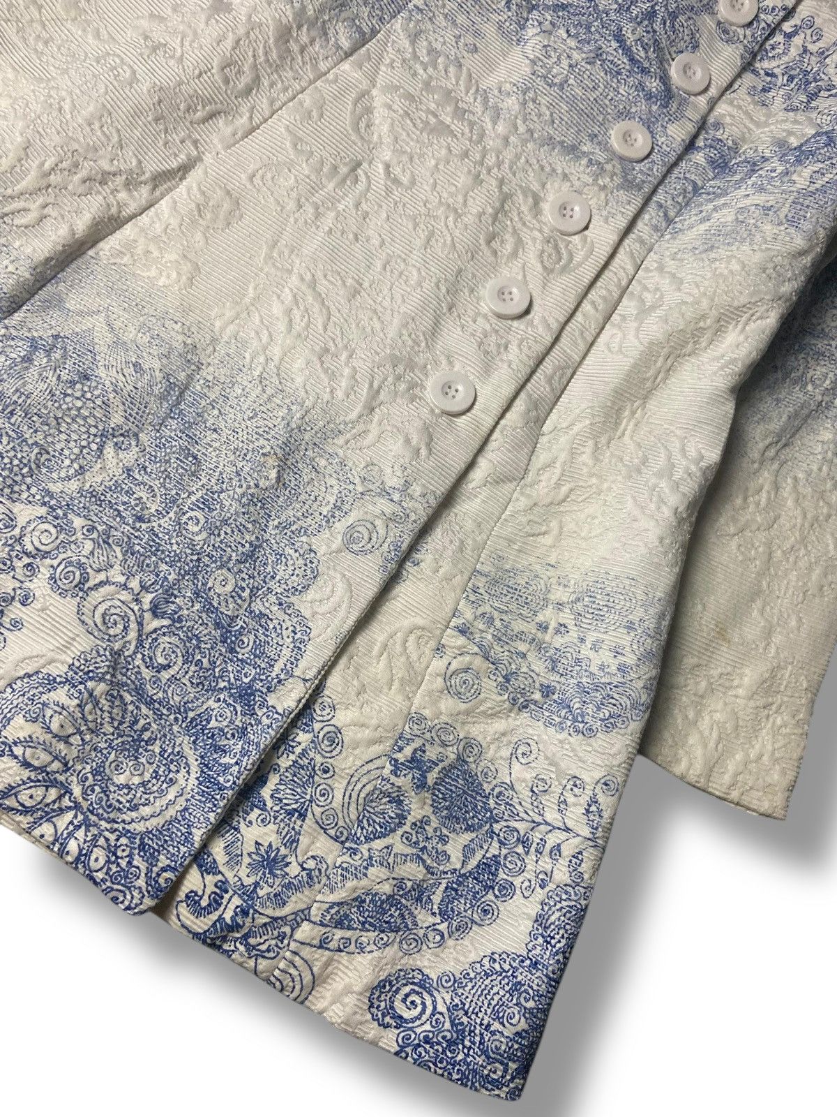 Desigual DESIGUAL All Over Pattern Embroidery Coat (166) Size XS / US 0-2 / IT 36-38 - 8 Thumbnail