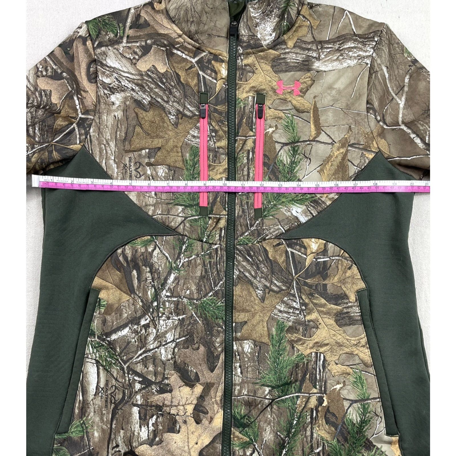 Under Armour Under Armour Jacket Women RealTree Scent Control UA Storm Full Zip Breathable Multicolor Pink Size M Womens Size M / US 6-8 / IT 42-44 - 5 Thumbnail