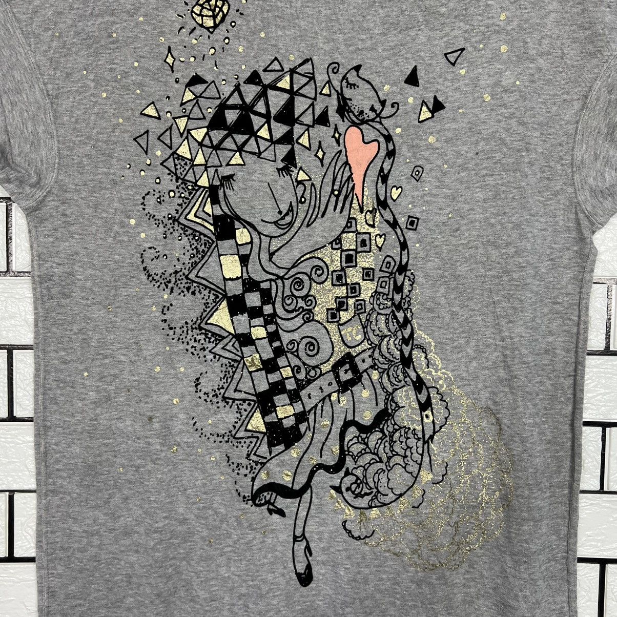 Tsumori Chisato TSUMORI CHISATO Designer Artwork Graphic Sweater #4192-C190 Size M / US 6-8 / IT 42-44 - 4 Thumbnail