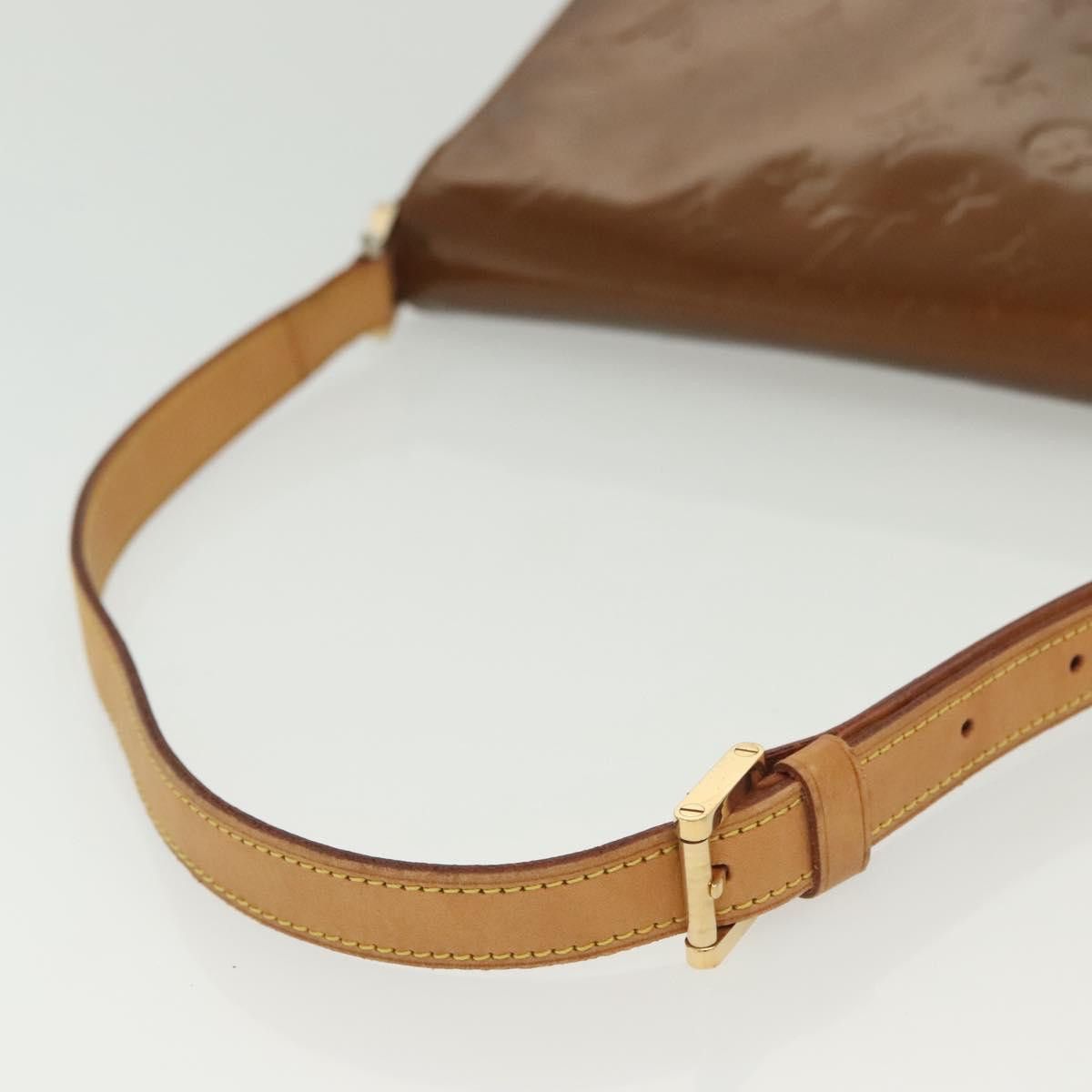 Louis Vuitton LOUIS VUITTON Monogram Vernis Thompson Street Bag Bronze Size ONE SIZE - 7 Thumbnail