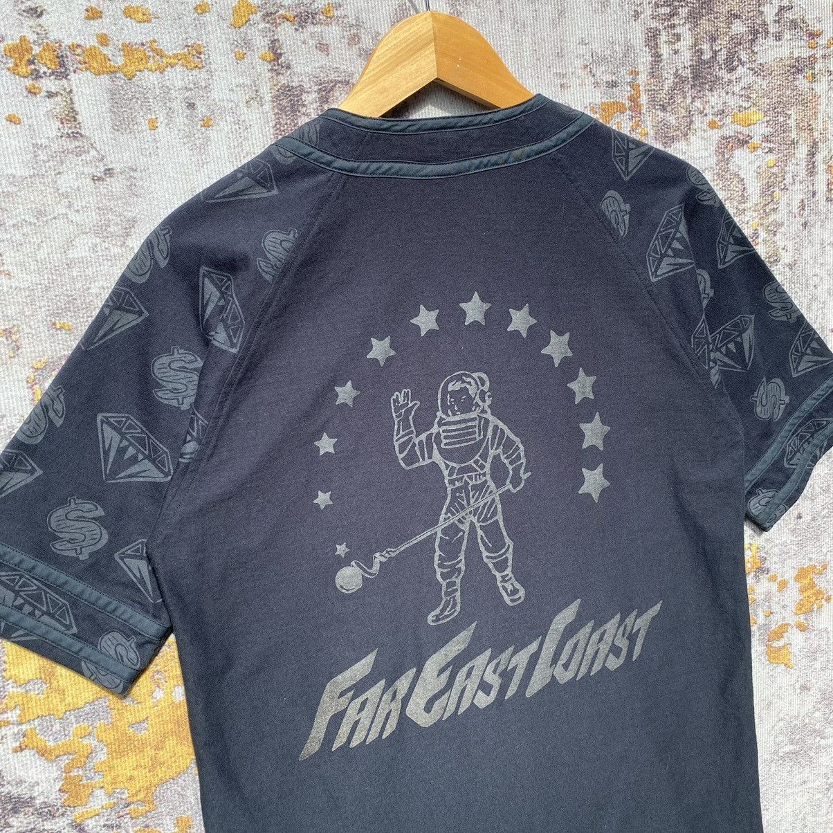 Nigo Billionaire Boys Club Far East Coast Baseball Shirt BBC Size US M / EU 48-50 / 2 - 5 Thumbnail
