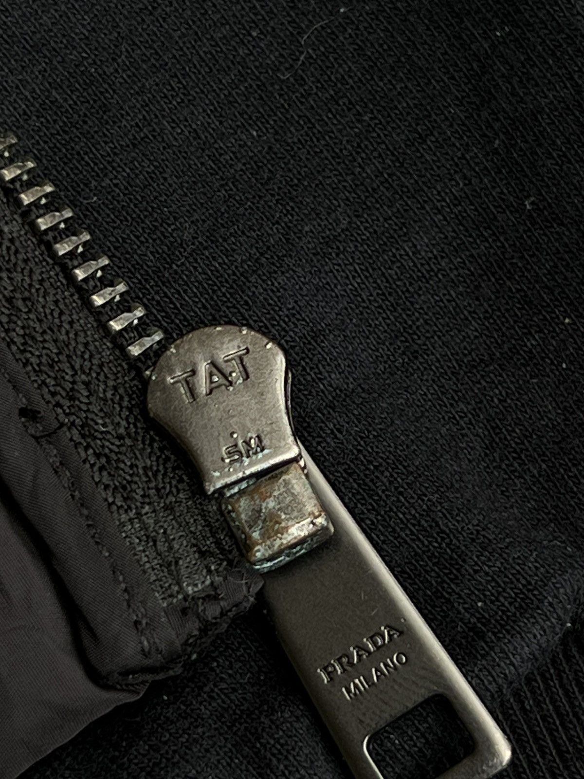 Prada Prada Black Quilted Hybrid Bomber Jacket – Size L Size US L / EU 52-54 / 3 - 10 Thumbnail