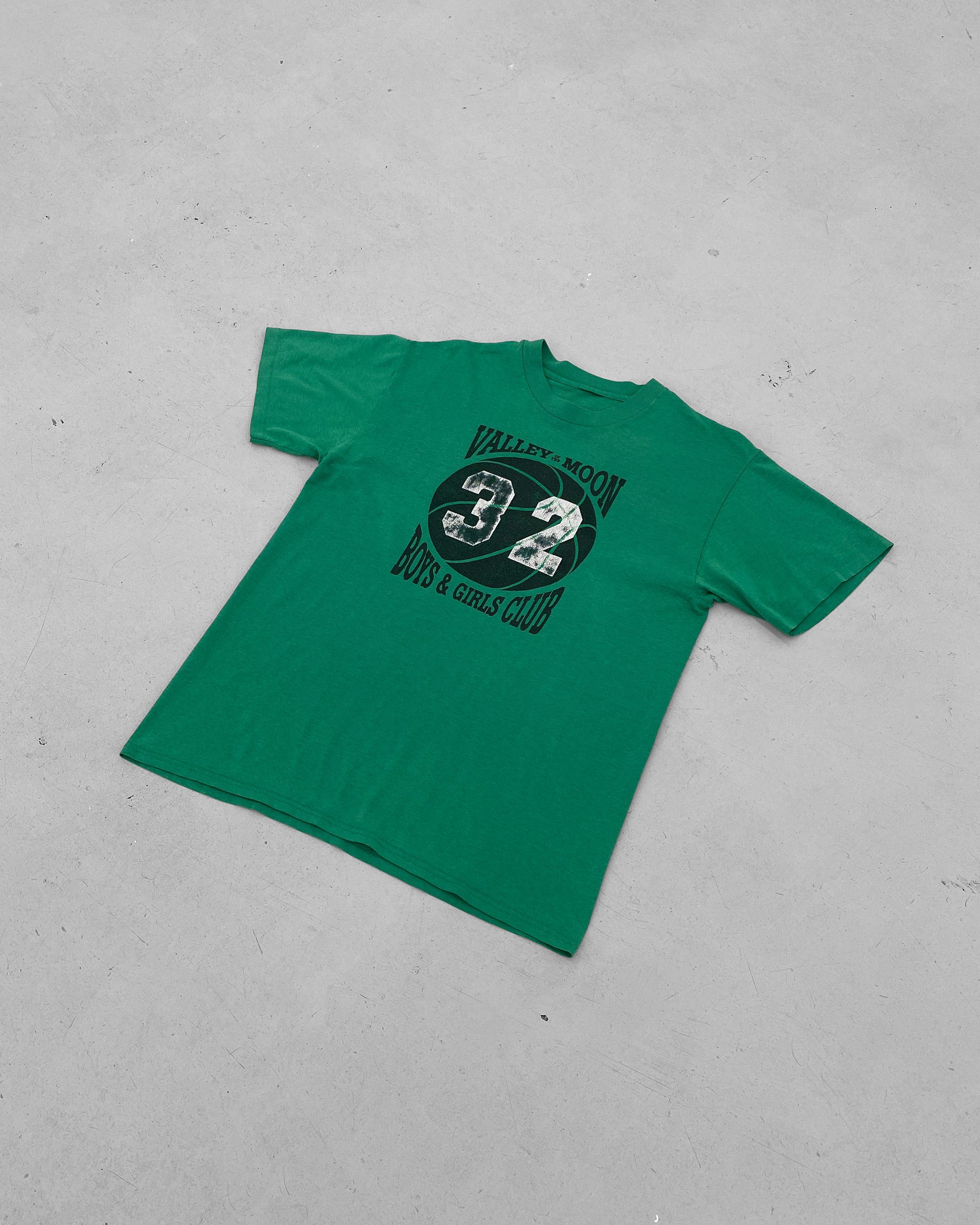 Vintage 1980s Valley & Moon Basketball Single Stitched T-Shirt Size US M / EU 48-50 / 2 - 1 Thumbnail