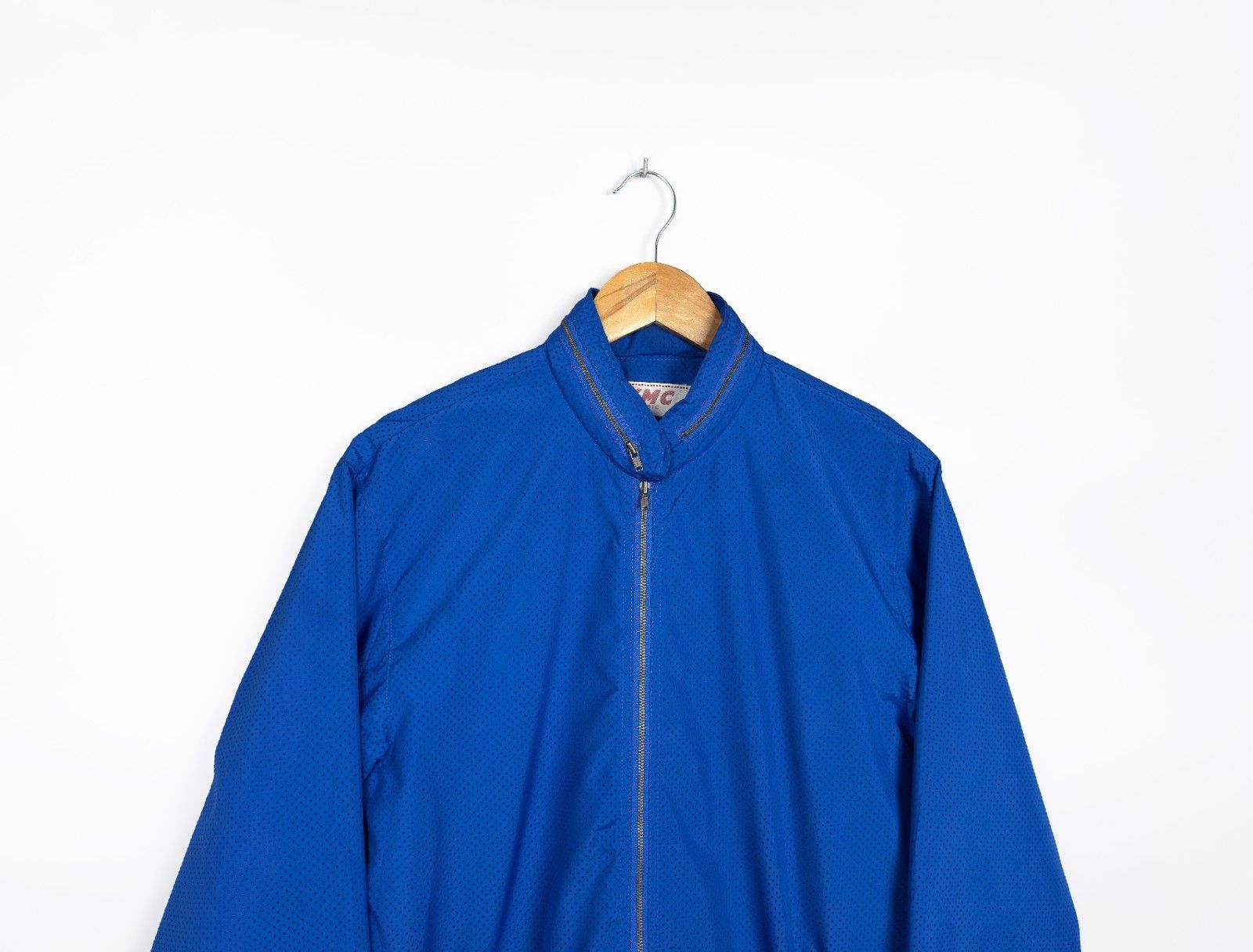 YMC YMC You Must Create Perforated Blue Double Zip Jacket Size US M / EU 48-50 / 2 - 3 Thumbnail