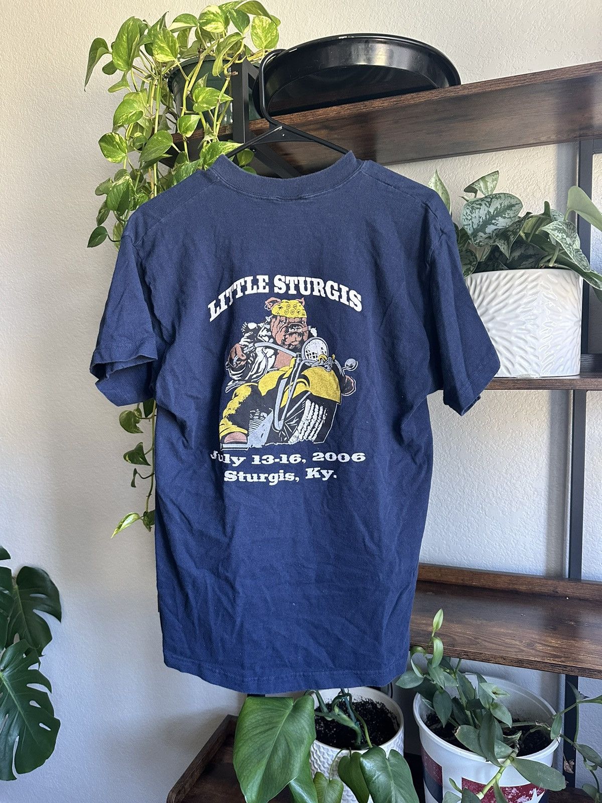Harley Davidson 2006 Little Sturgis KY Bulldog Biker Tee Y2K Size US XL / EU 56 / 4 - 1 Thumbnail