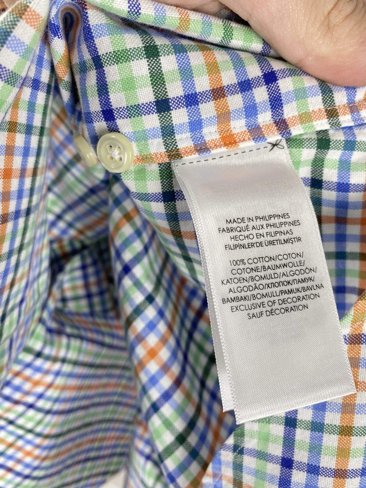 Polo Ralph Lauren Polo Ralph Lauren Plaid Multicolor Shirt Button Up size S Size US S / EU 44-46 / 1 - 8 Thumbnail