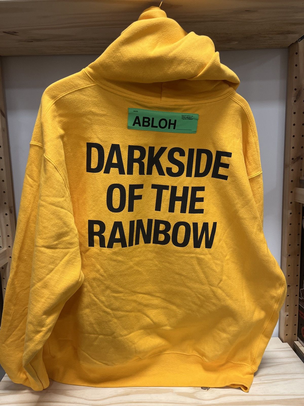 Champion Virgil Abloh Dark side of the rainbow Hoodie Grailed