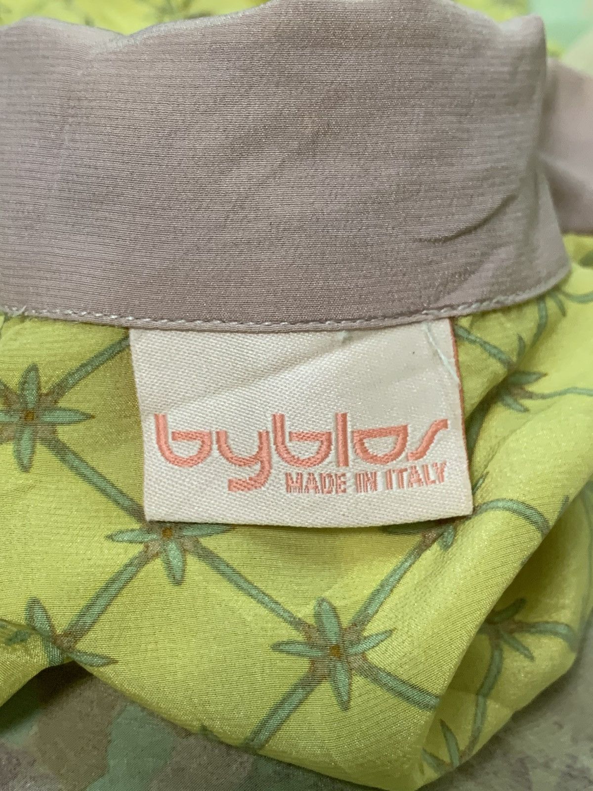 Byblos Rare Design Vintage Byblos Italian Designer Blouse Size L / US 10 / IT 46 - 4 Thumbnail