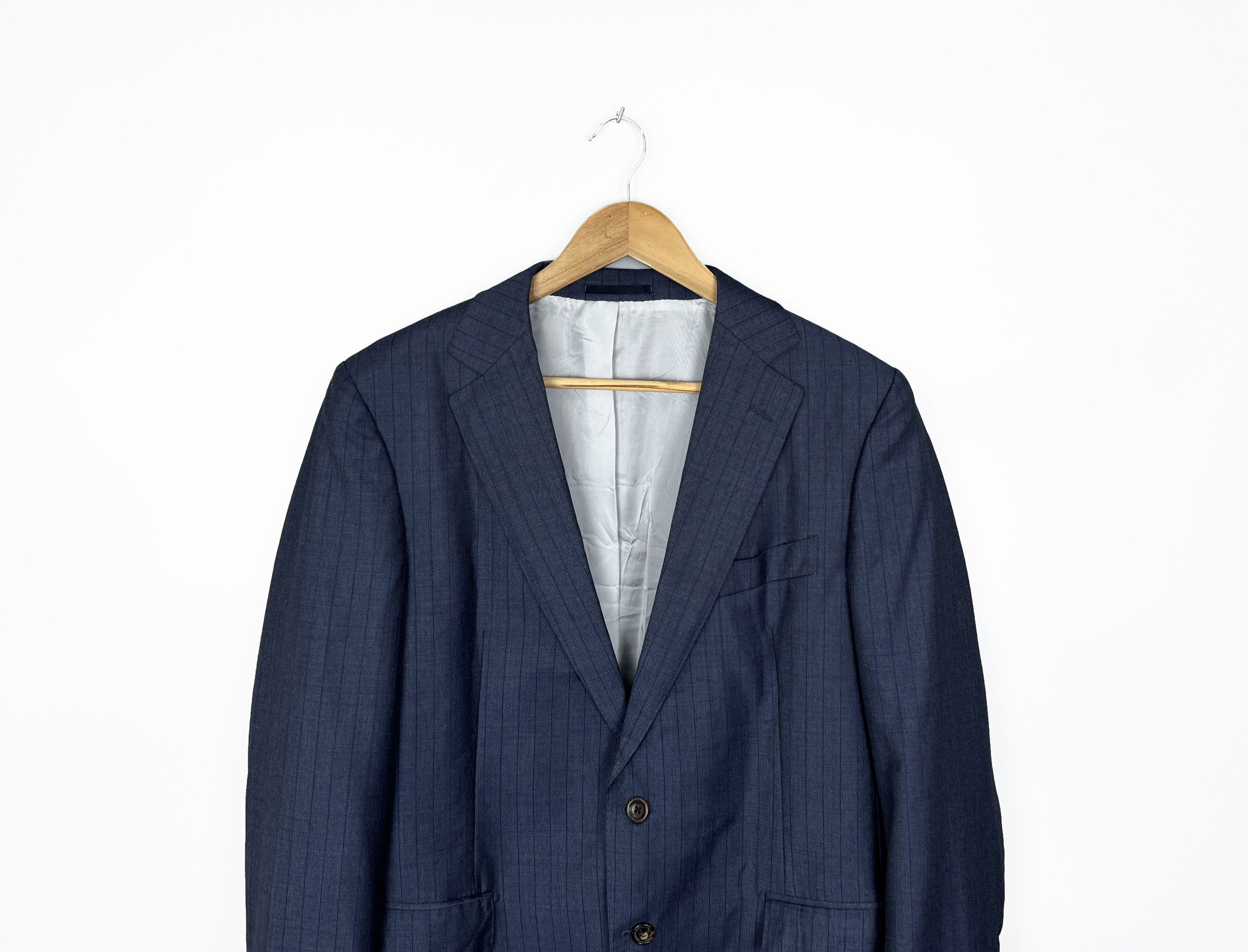 Suitsupply SUITSUPPLY Pure Wool Blazer Striped Size UK 40S Size 40S - 2 Thumbnail