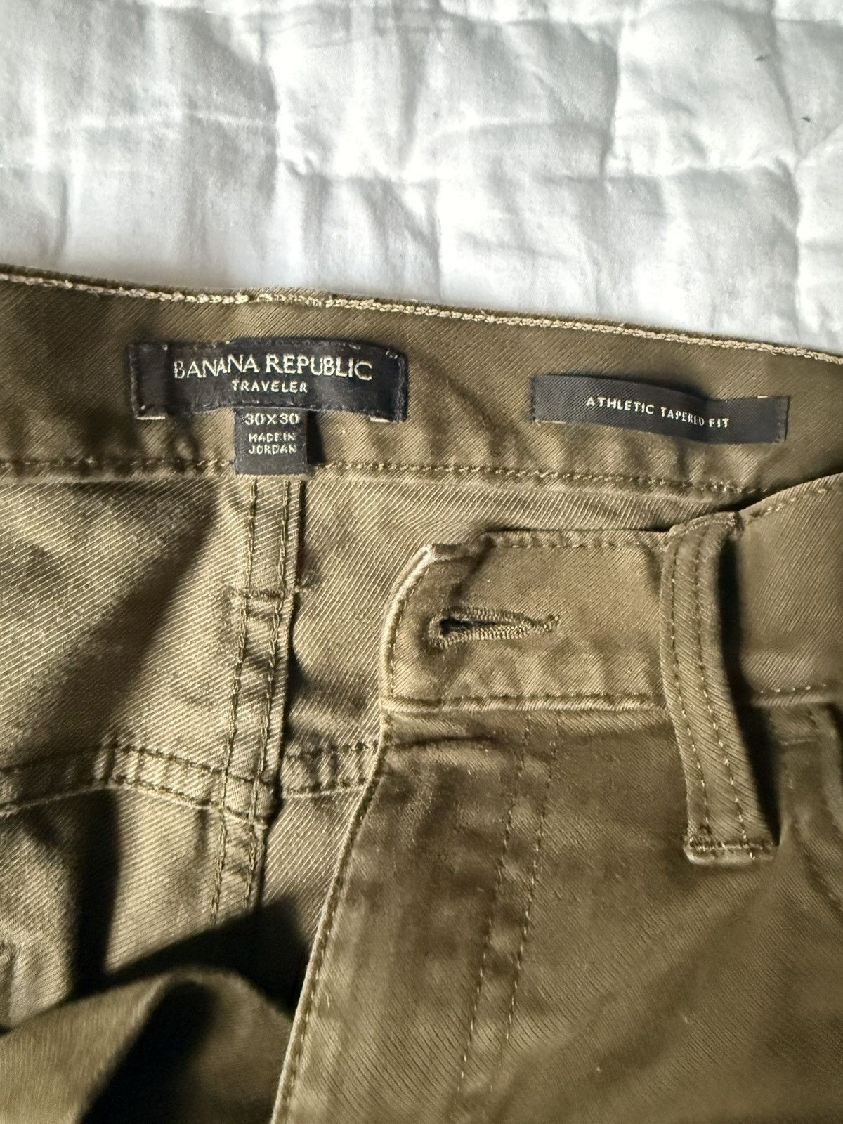 Banana Republic olive banana republic traveler panda 30x30 Size US 30 / EU 46 - 2 Thumbnail