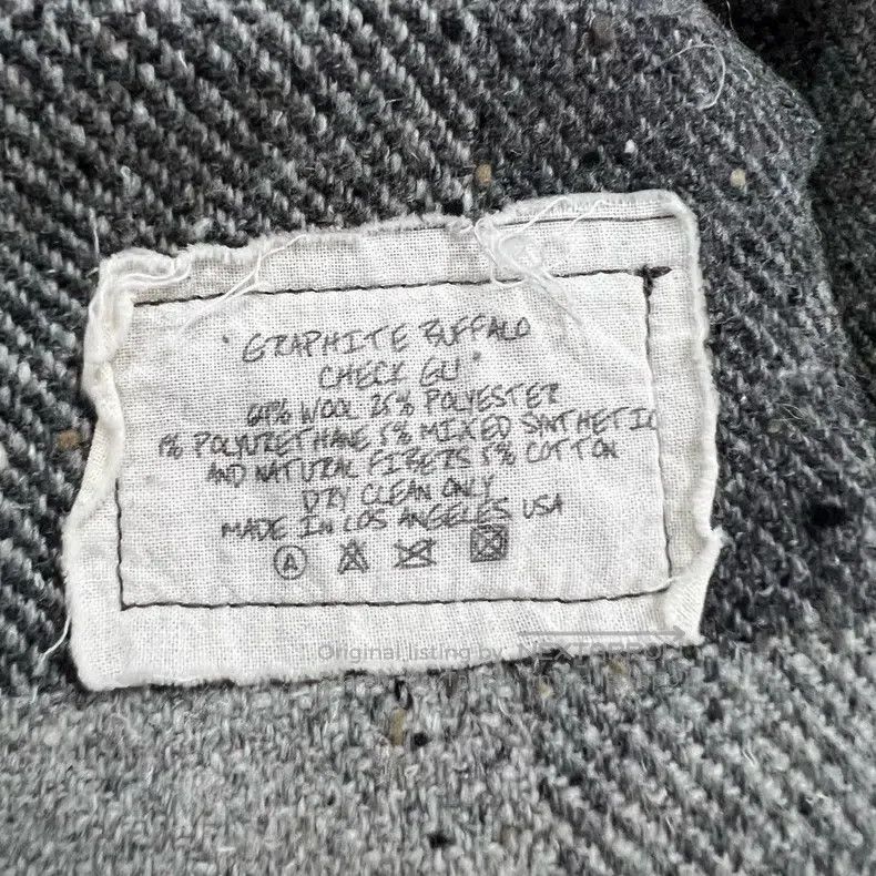 Greg Lauren Greg Lauren Denim Patchwork Plaid Shirt Size US M / EU 48-50 / 2 - 3 Thumbnail