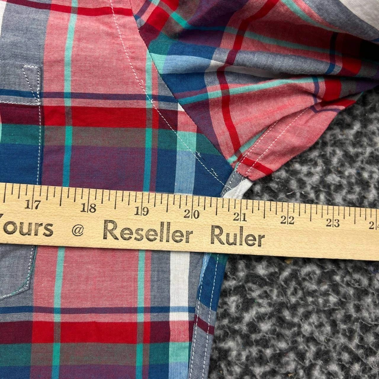 J.Crew J. Crew Button Down Shirt Men Summer Plaid Collared Cotton M Size US M / EU 48-50 / 2 - 5 Thumbnail