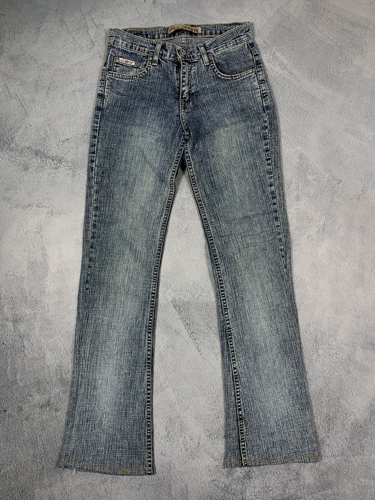 Other Vintage Y2K style Faded denim pants trousers size 26 Size 26" / US 2 / IT 38 - 2 Thumbnail