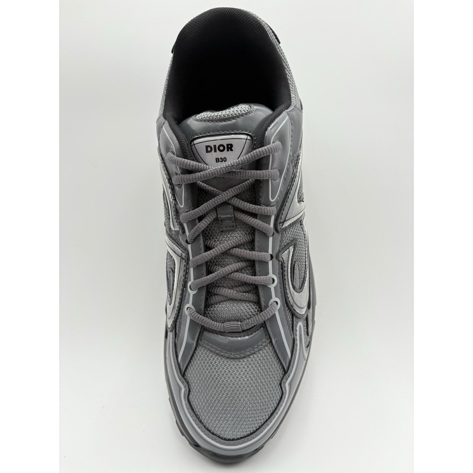 Dior Dior B30 Reflective Sneaker ' Black Gray ' | SUPER CLEAN! Size US 12 / EU 45 - 11 Thumbnail