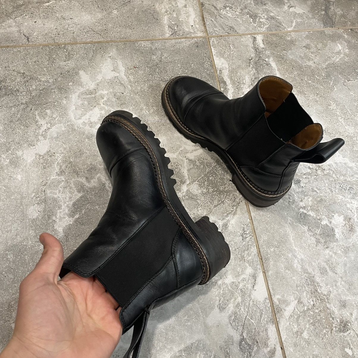 Chloe × See by Chloe 38 SEE BY CHLOE LEATHER HEELS SHOES BOOTS platform high old Size US 8 / IT 38 - 5 Thumbnail