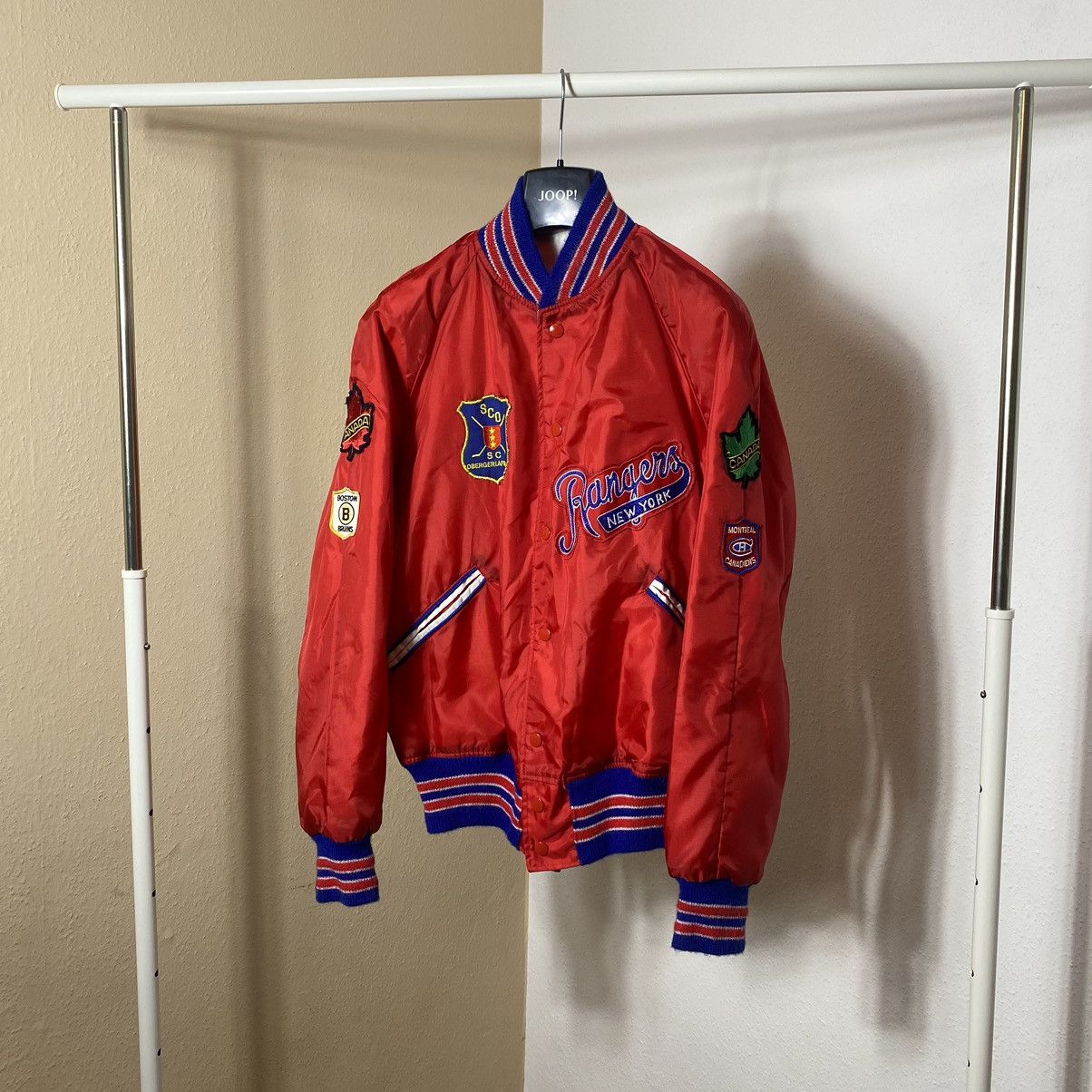 Vintage Vintage 70s Bomber Gerry Cosby Bomber hockey team patches Size US S / EU 44-46 / 1 - 1 Thumbnail