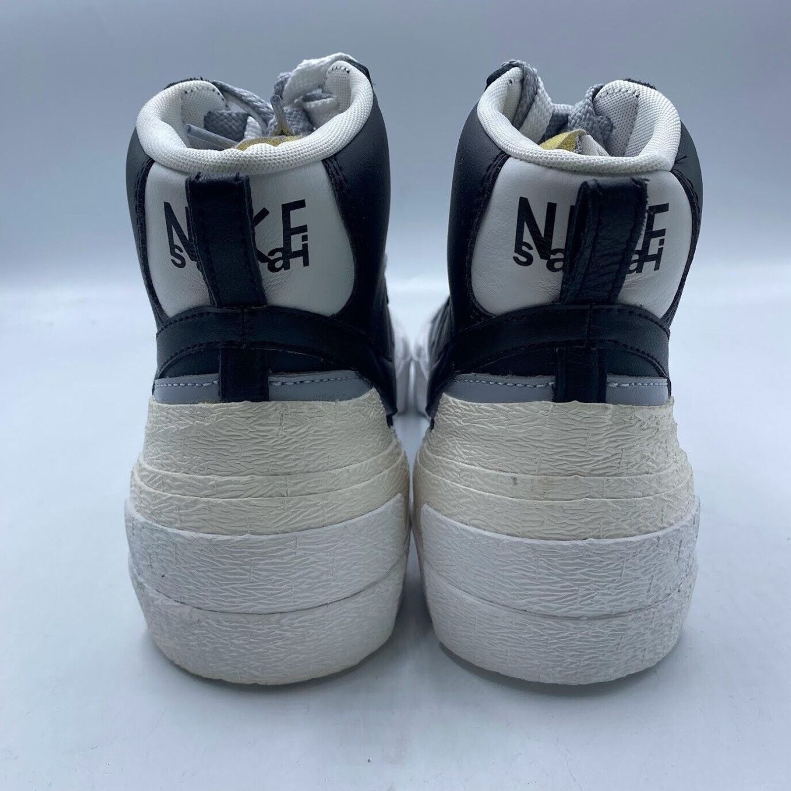 Nike NEW Nike Blazer Mid Sacai Black Grey Sneaker BV0072-002 Size US 9.5 / EU 42-43 - 5 Thumbnail