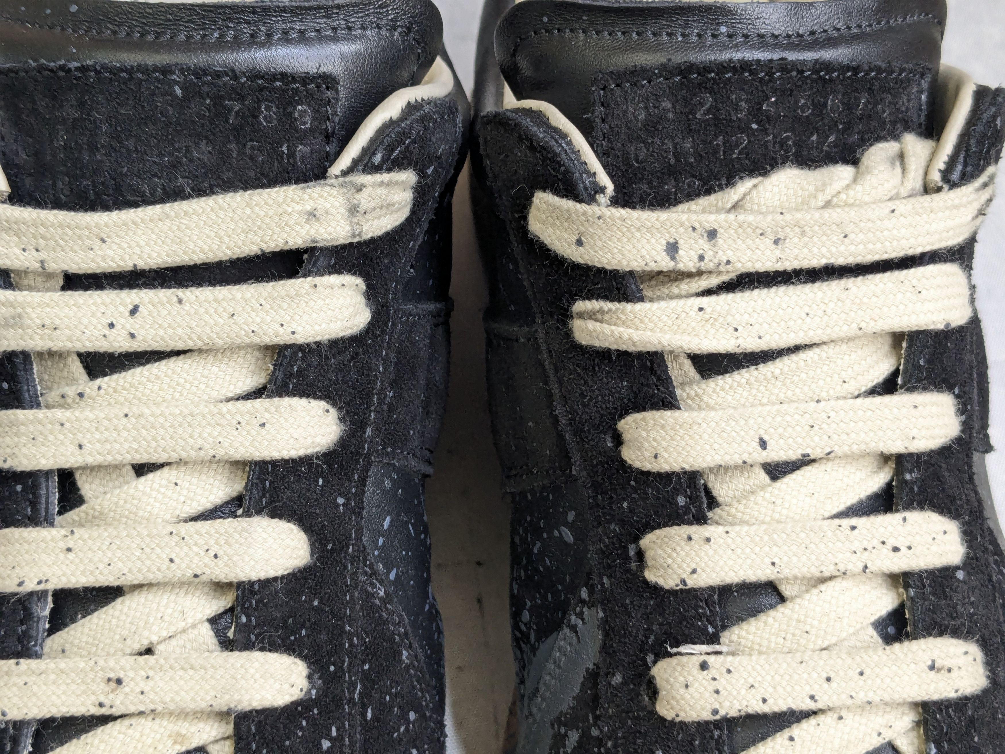 Maison Margiela Maison Margielas Replica GAT Black Gray 9 42 Low Tops Gum Size US 9 / EU 42 - 3 Thumbnail