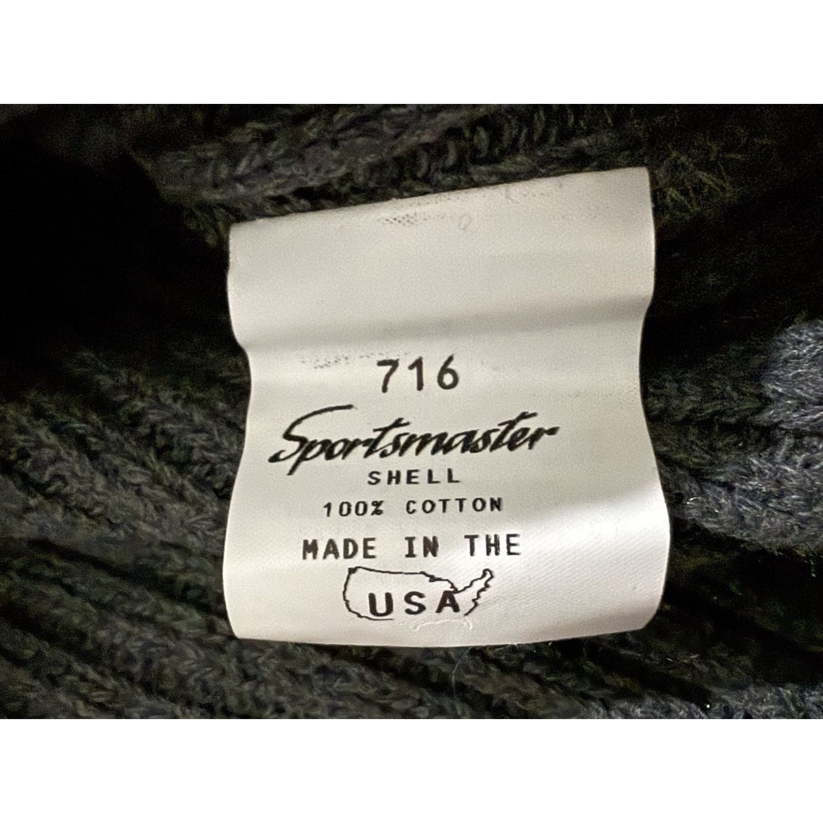 Other NWT GM Logo Sportsmaster Knitted Vest Made USA 100% Cotton Size US XXL / EU 58 / 5 - 5 Thumbnail