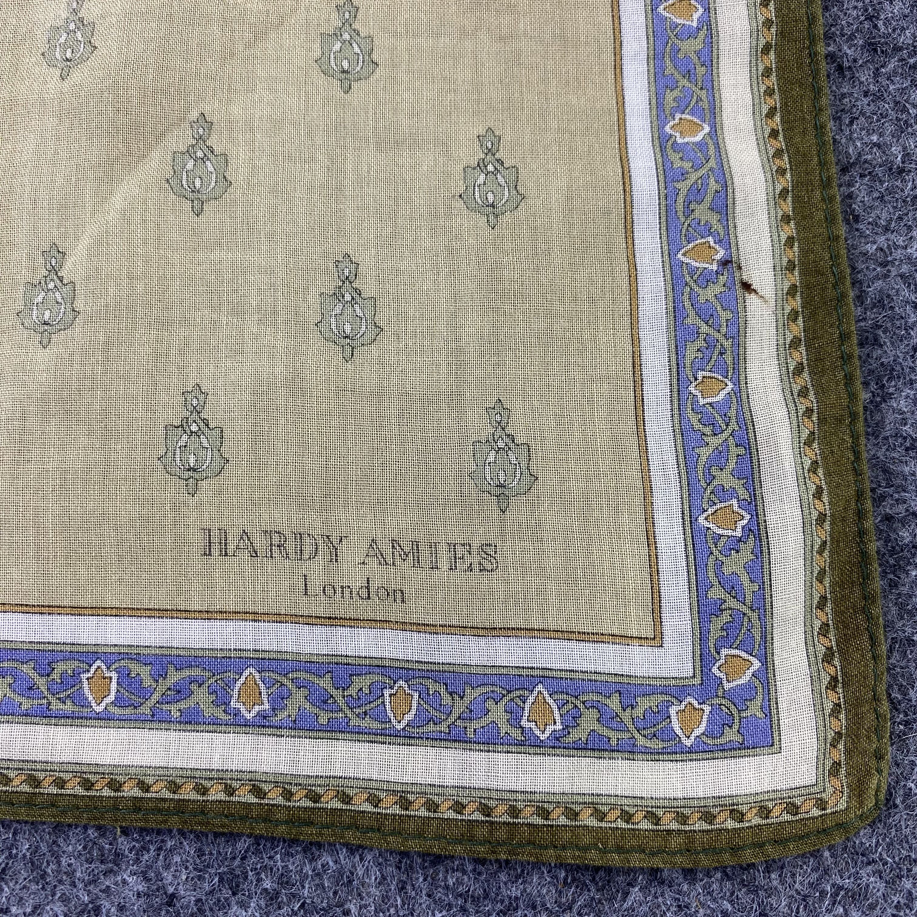 Hardy Amies Hardy Amies Handkerchief / Bandana / Neckerchief-B548 Size ONE SIZE - 5 Thumbnail