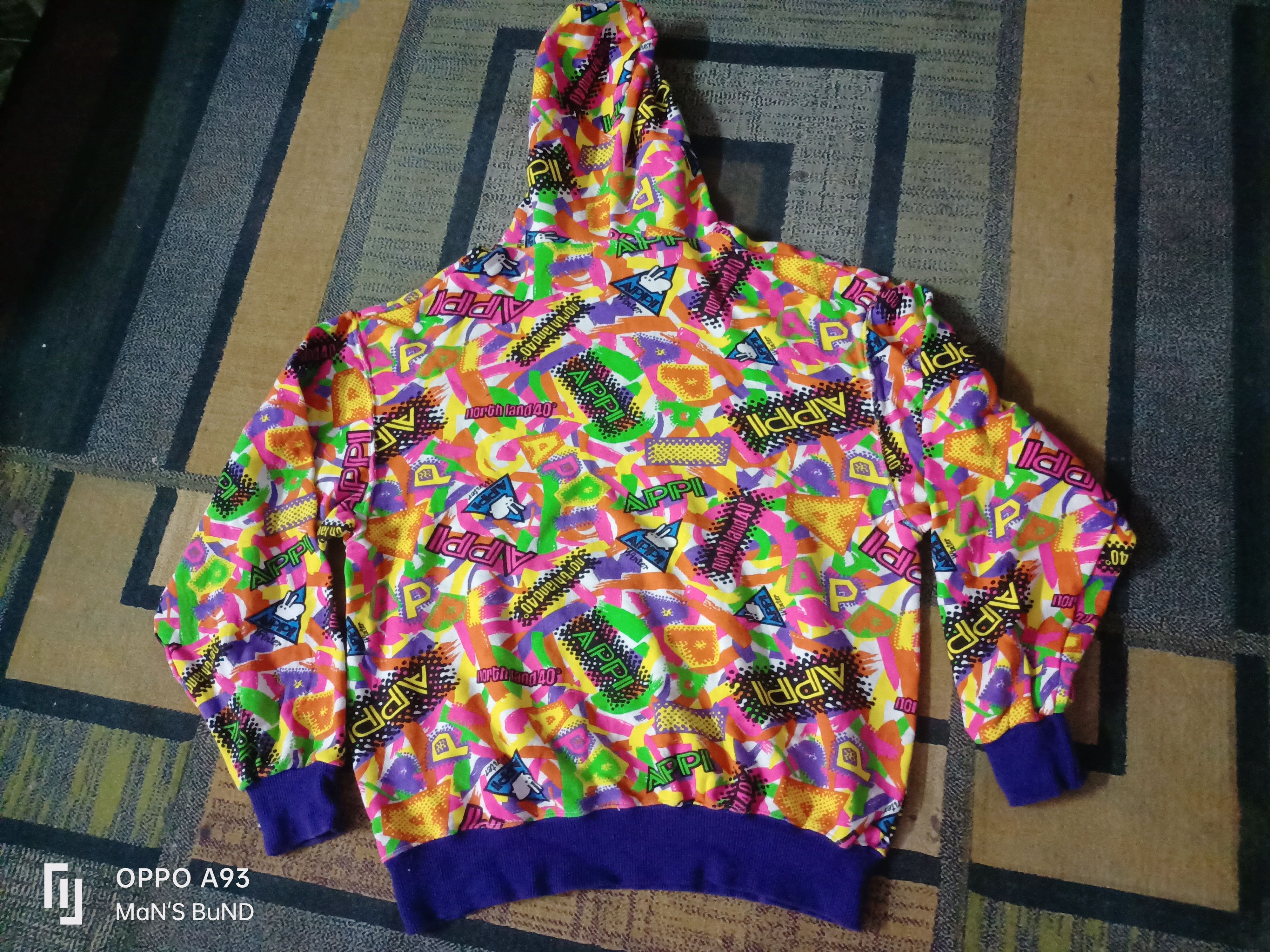 Japanese Brand Vintage APPI NORTH LAND40° HOODIES Size US L / EU 52-54 / 3 - 2 Thumbnail