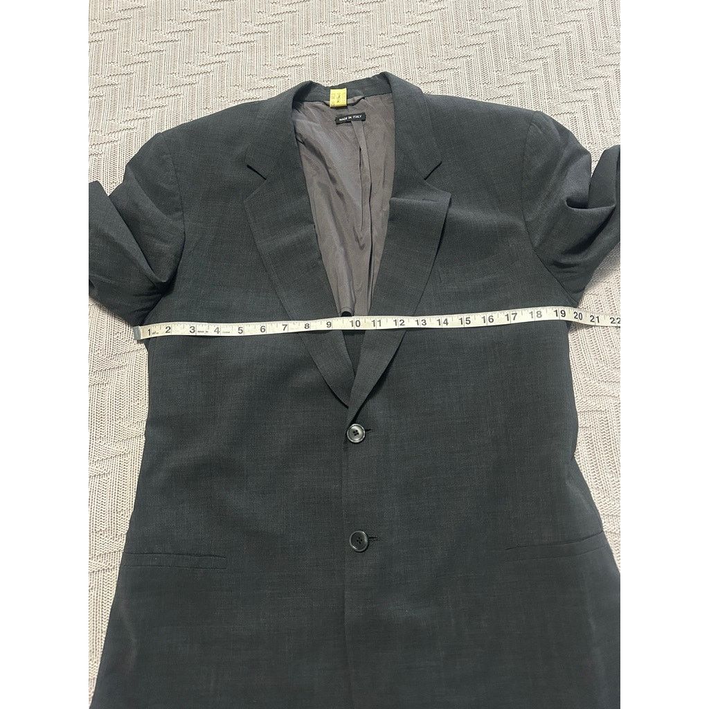 Giorgio Armani Giorgio Armani gray wool lightweight blazer size 40R Size 40R - 8 Thumbnail