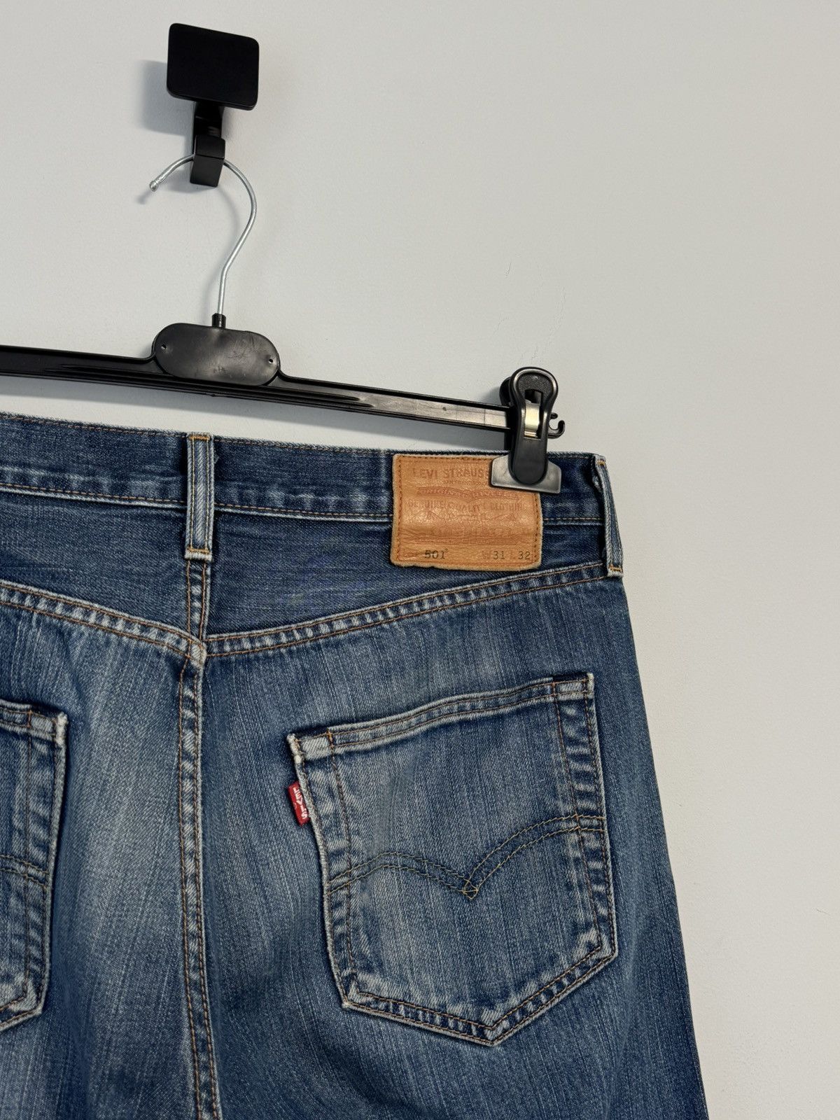 Levi's × Vintage Levi’s Vintage 90’s 501 Pants Denim Jeans 31/32 Size US 31 - 3 Thumbnail